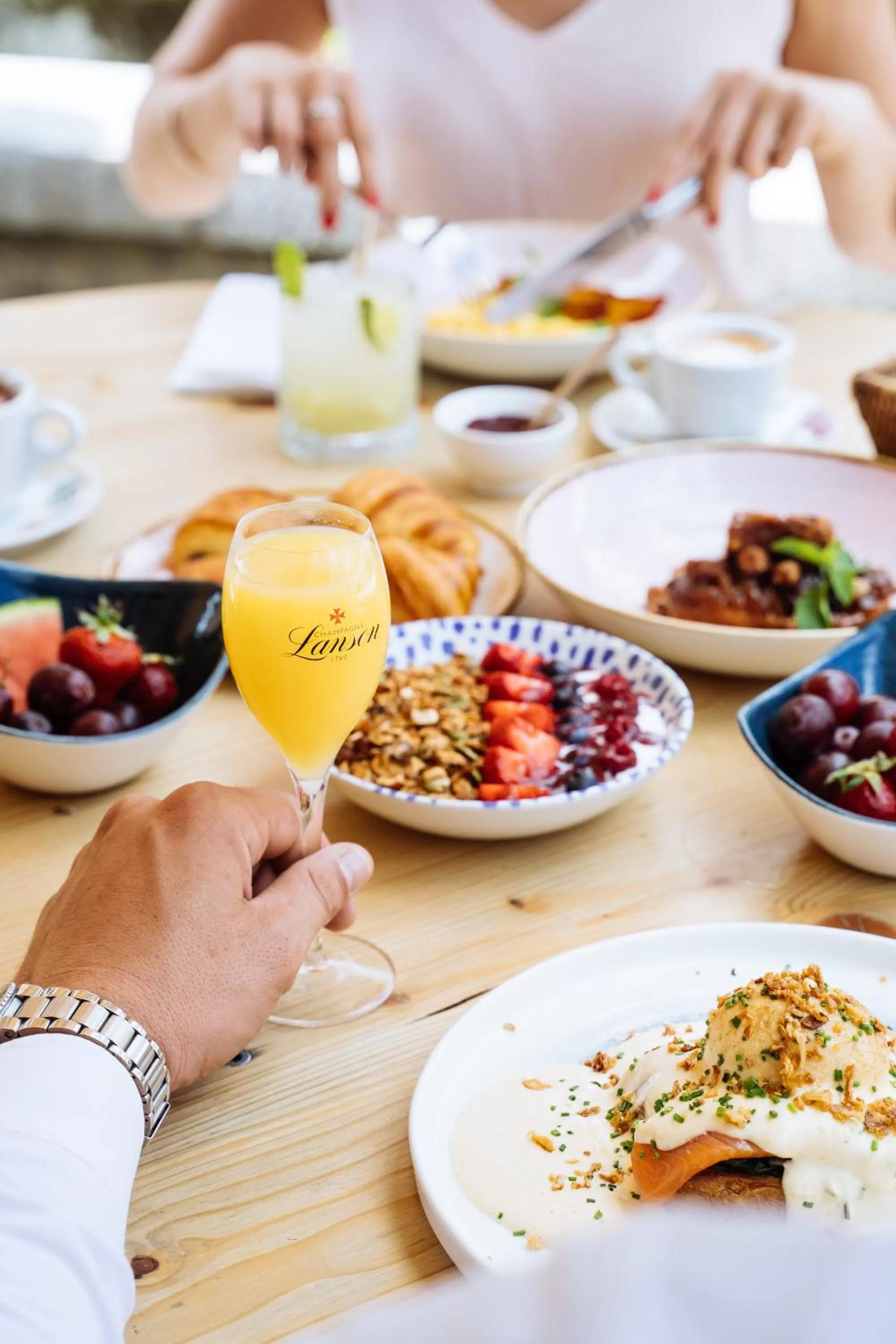 Breakfast in Auberge du Lyonnais
