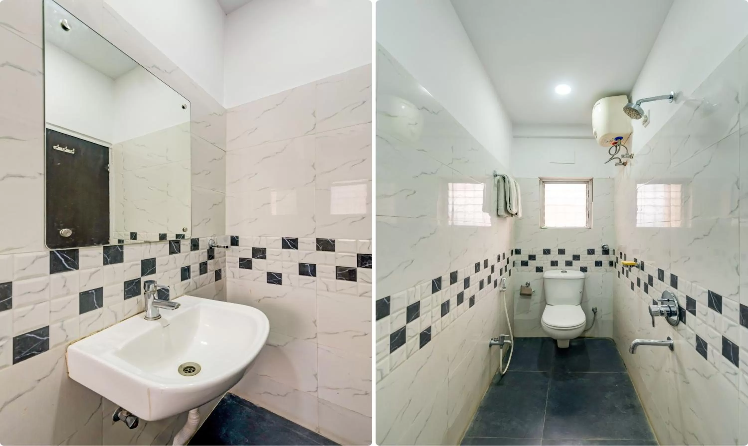 Bathroom in Itsy Hotels Neeranand Plaza, Bhawanipur