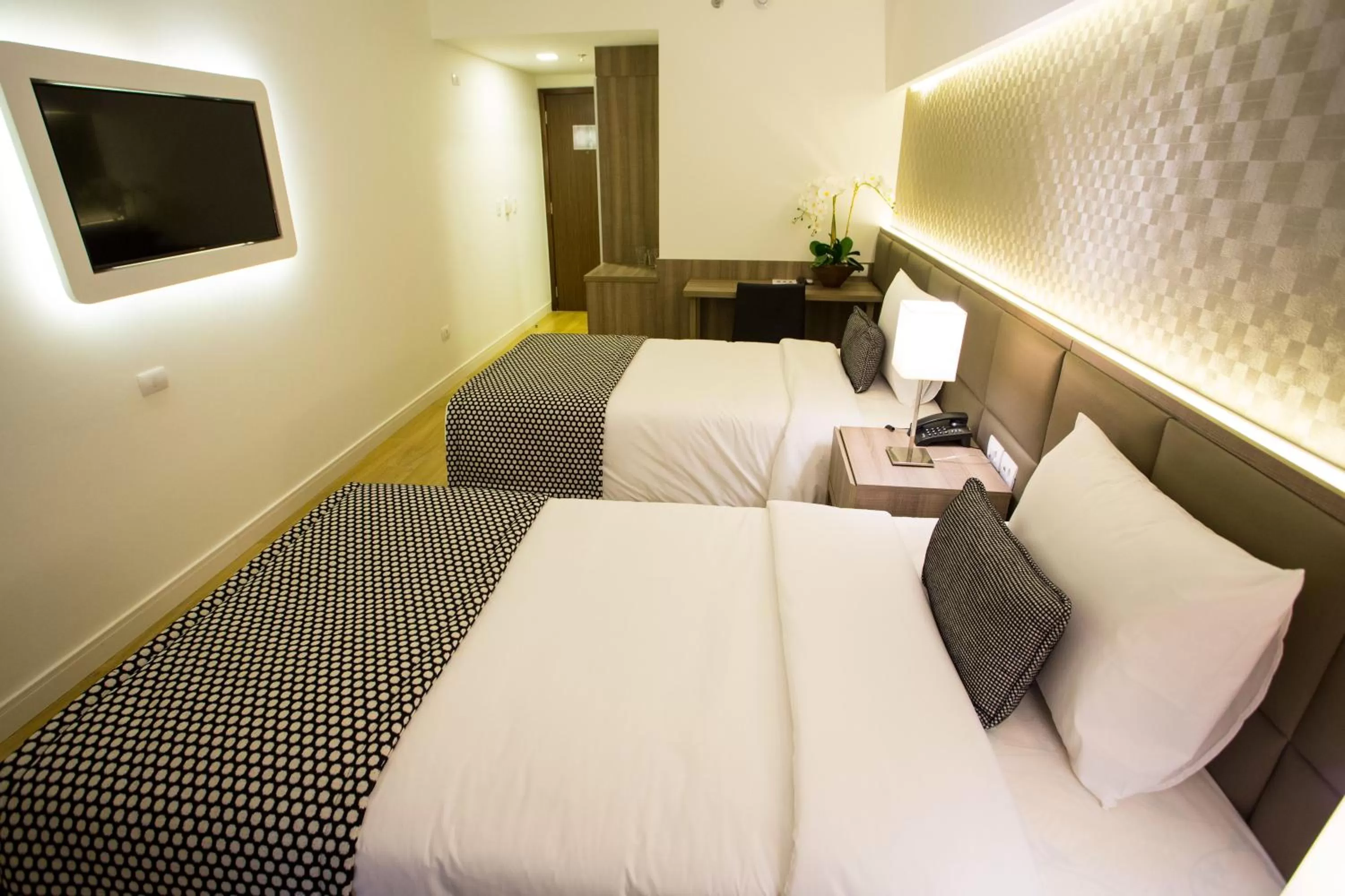 Bed in Royal Regency Palace Hotel