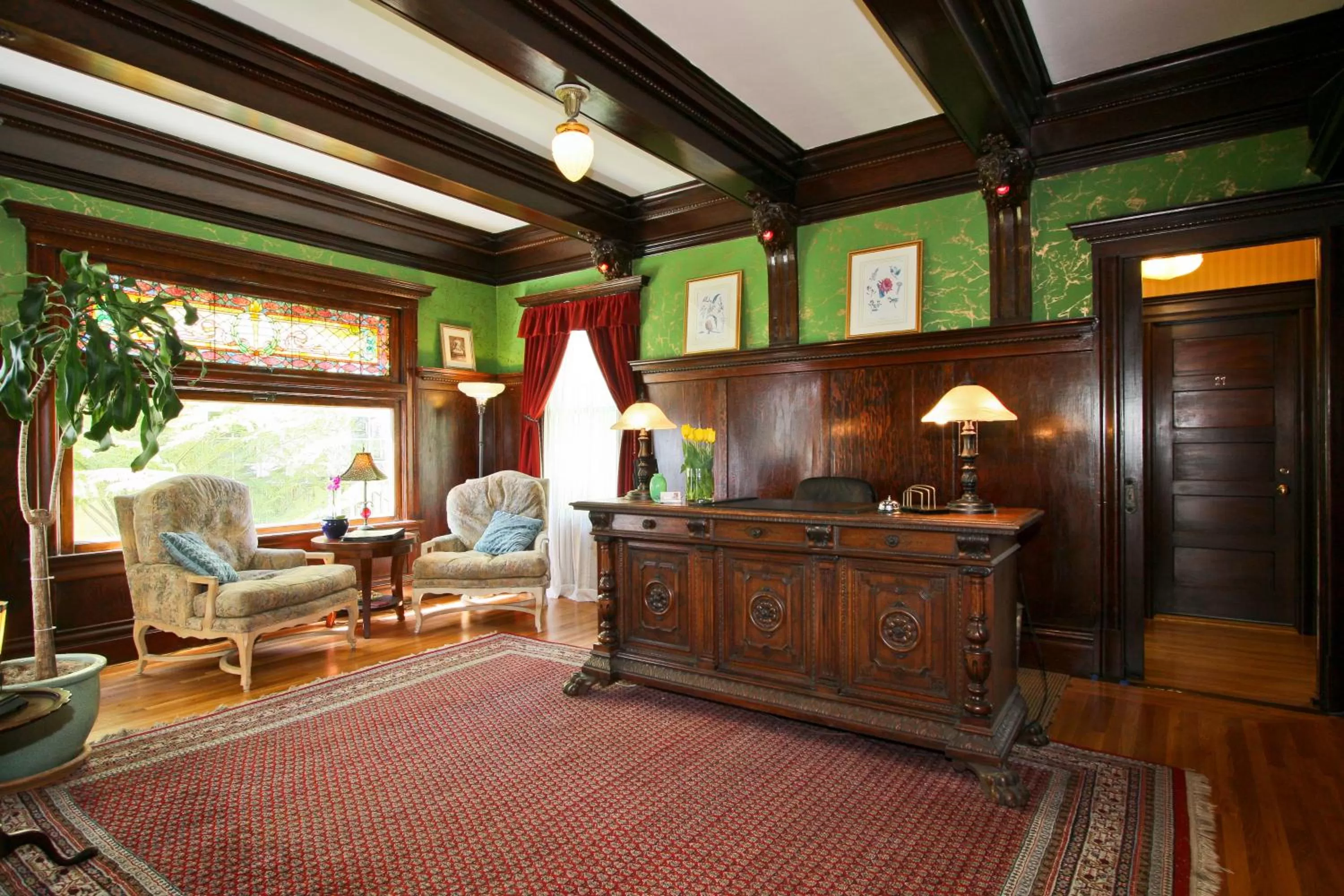 Lobby or reception in Parker Guest House