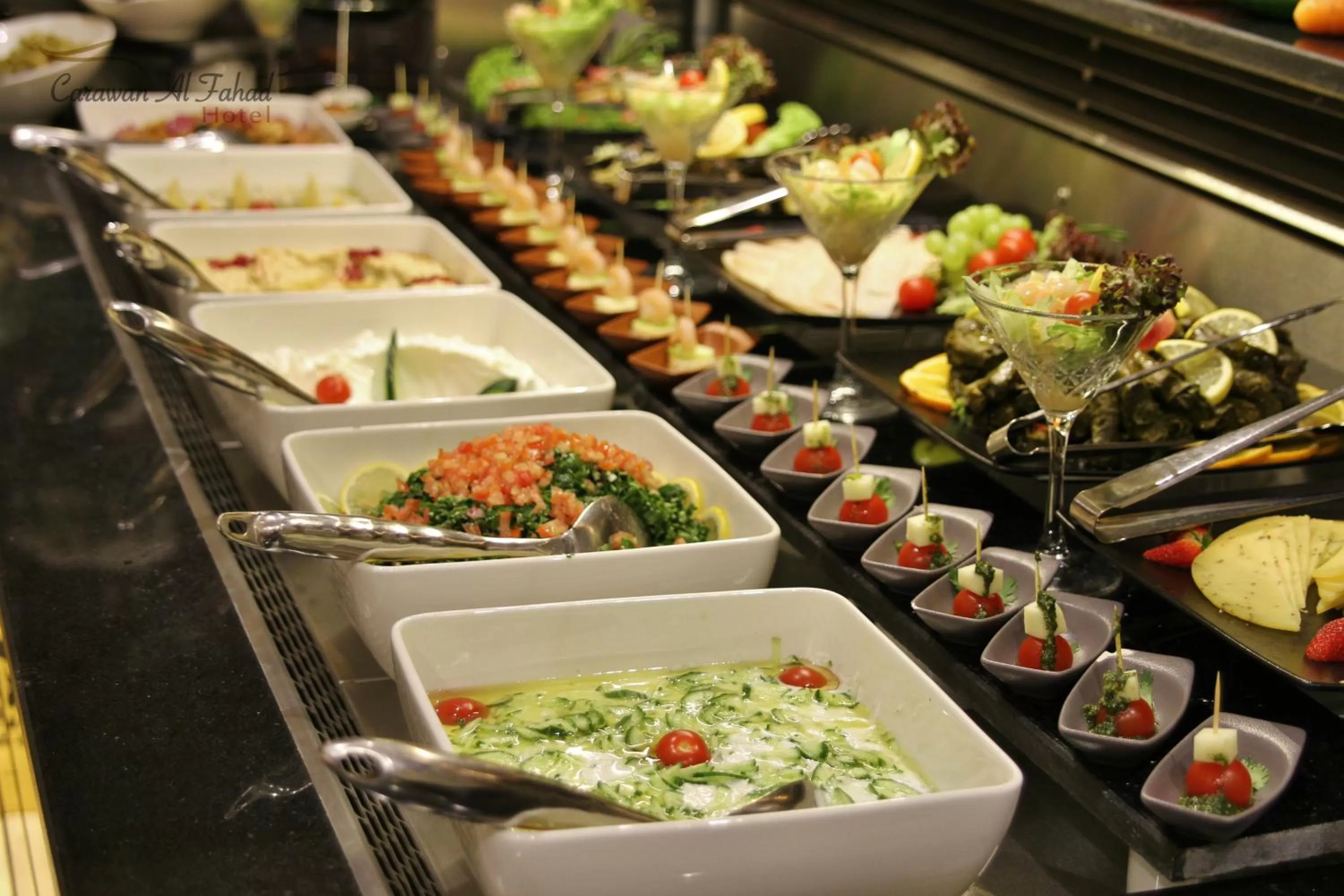 Food close-up in Carawan Al Fahad Hotel