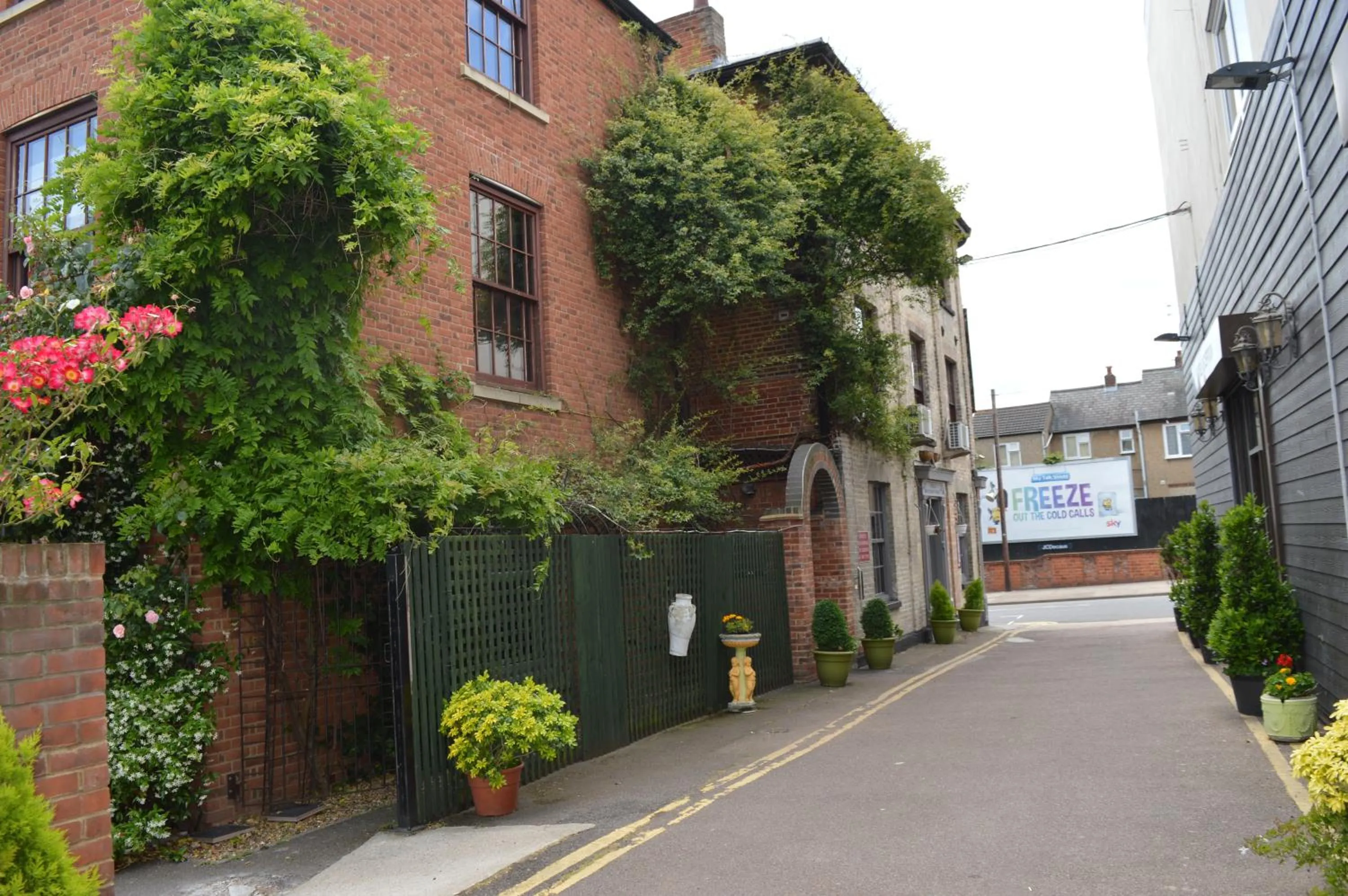 Street view in Globe Hotel