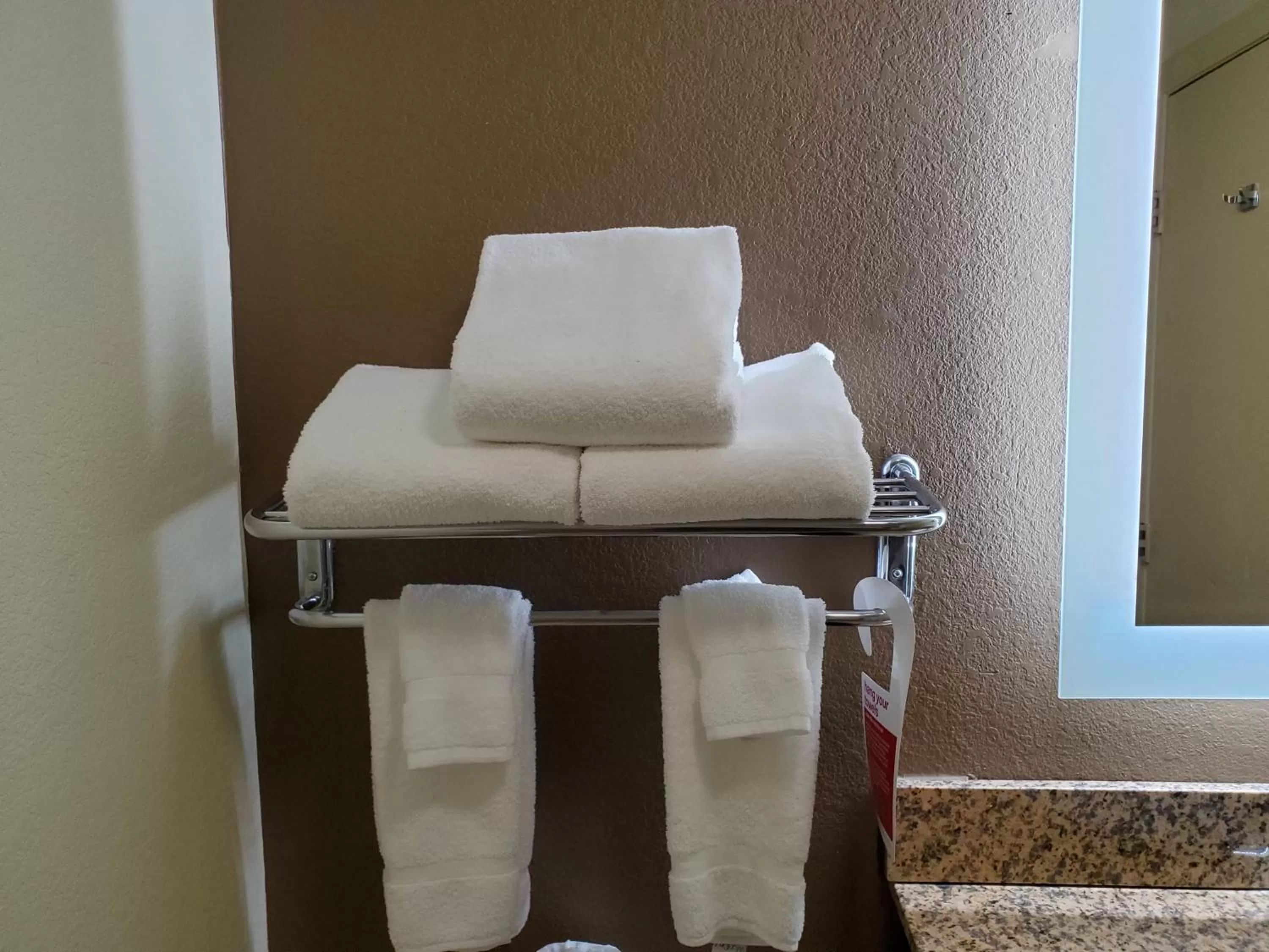 towels in Ramada by Wyndham Groton Mystic