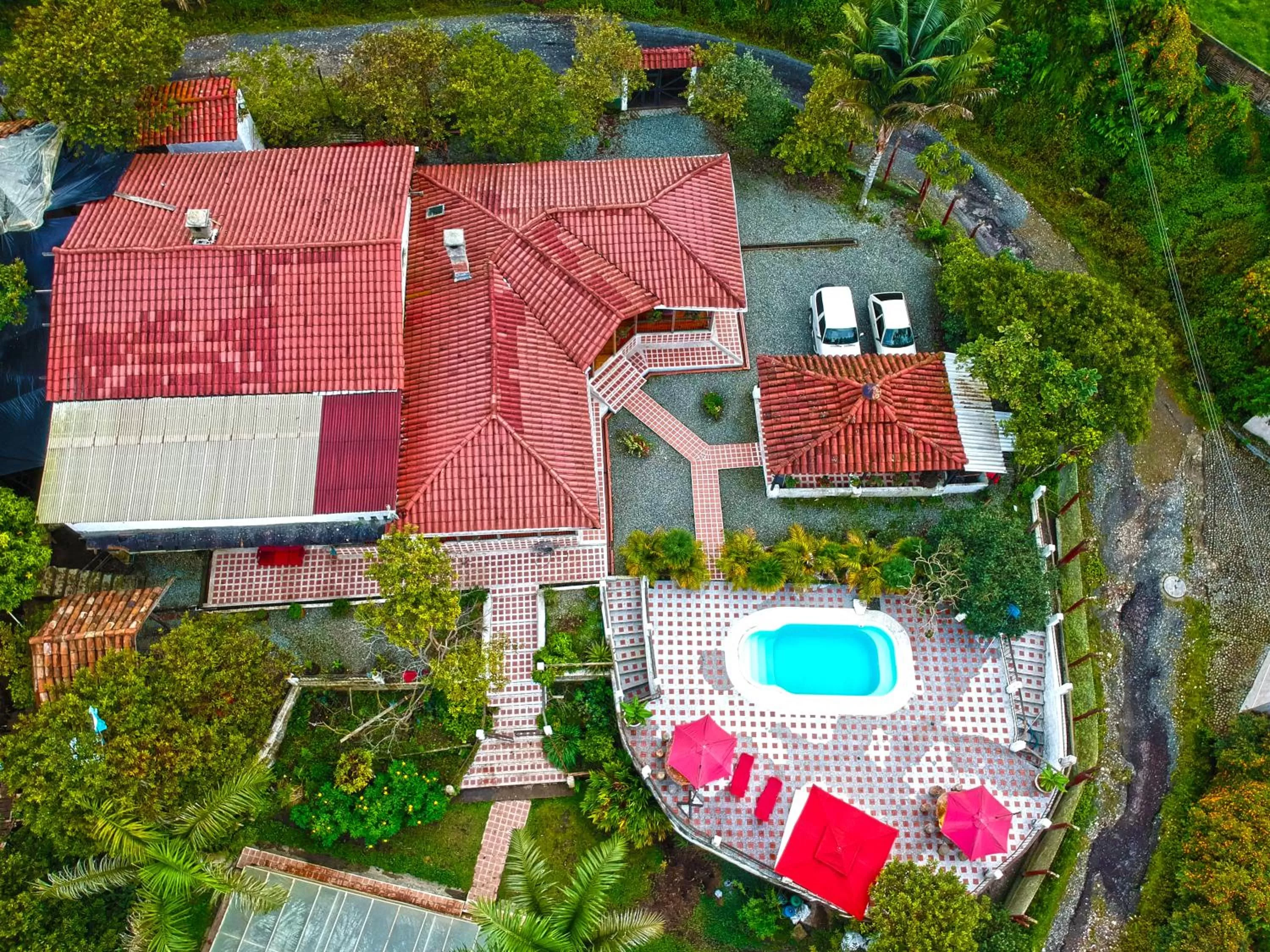Bird's eye view, Bird's-eye View in Finca Campestre La Adelita B&B