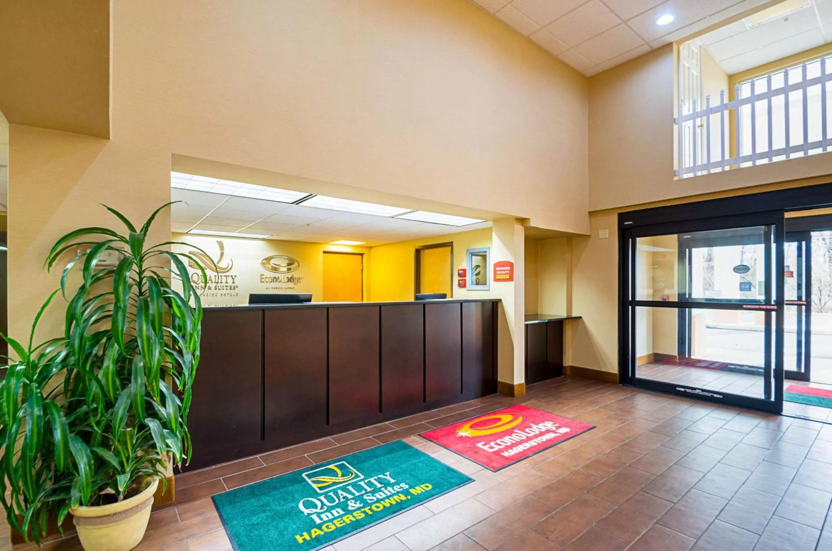 Lobby or reception in Quality Inn & Suites Hagerstown