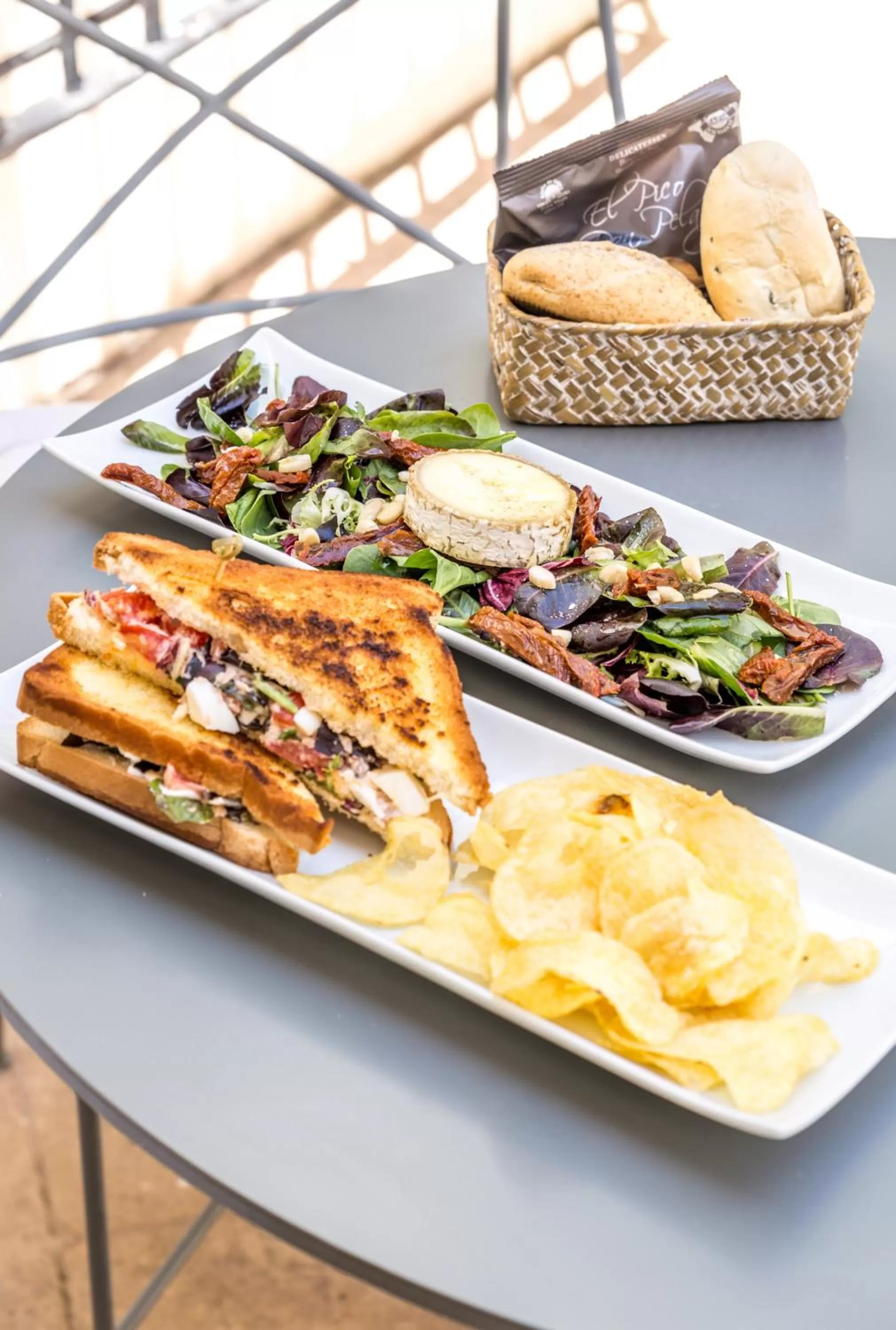 Food close-up in Las Casas de la Judería de Córdoba