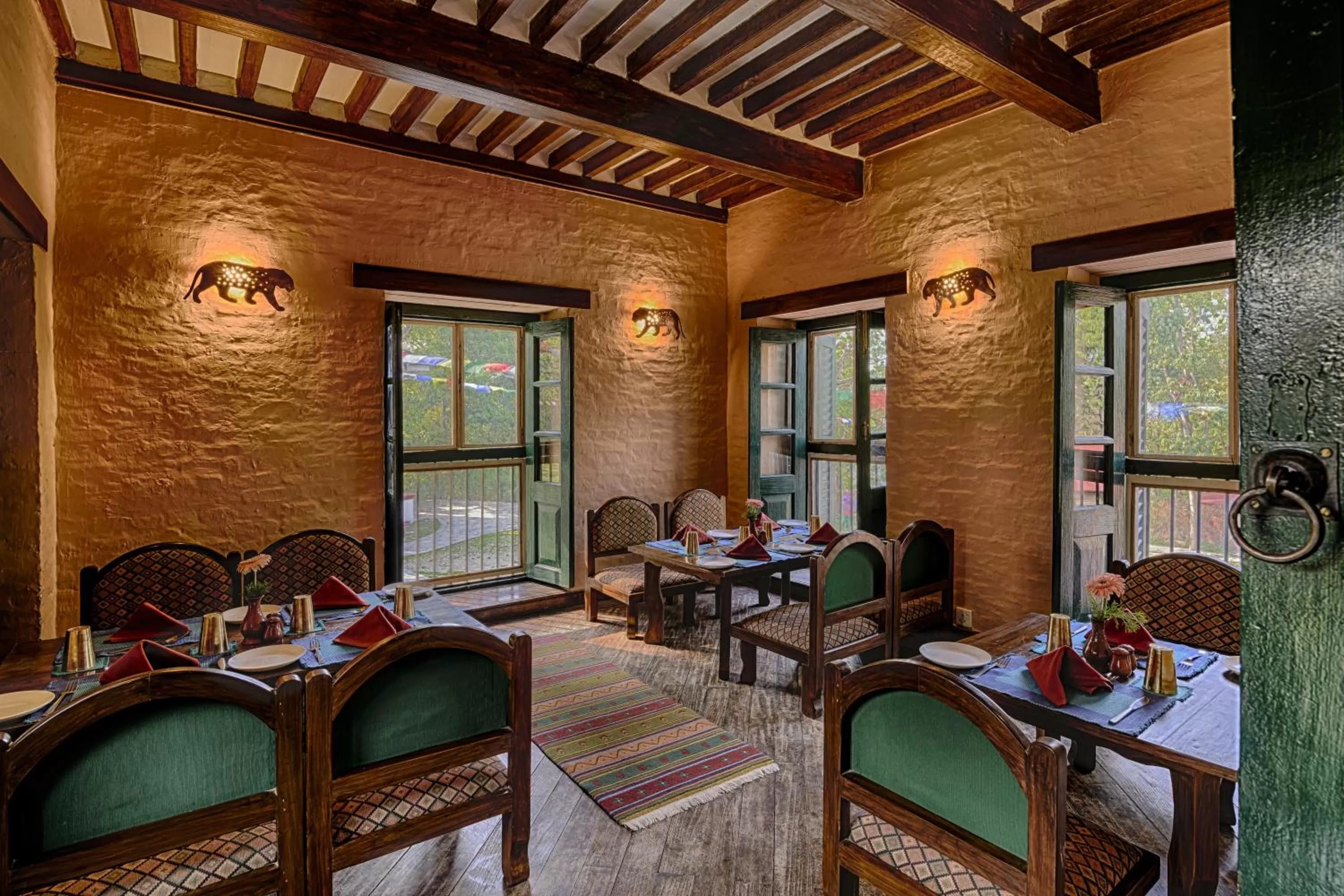 Restaurant/places to eat in Gokarna Forest Resort Kathmandu