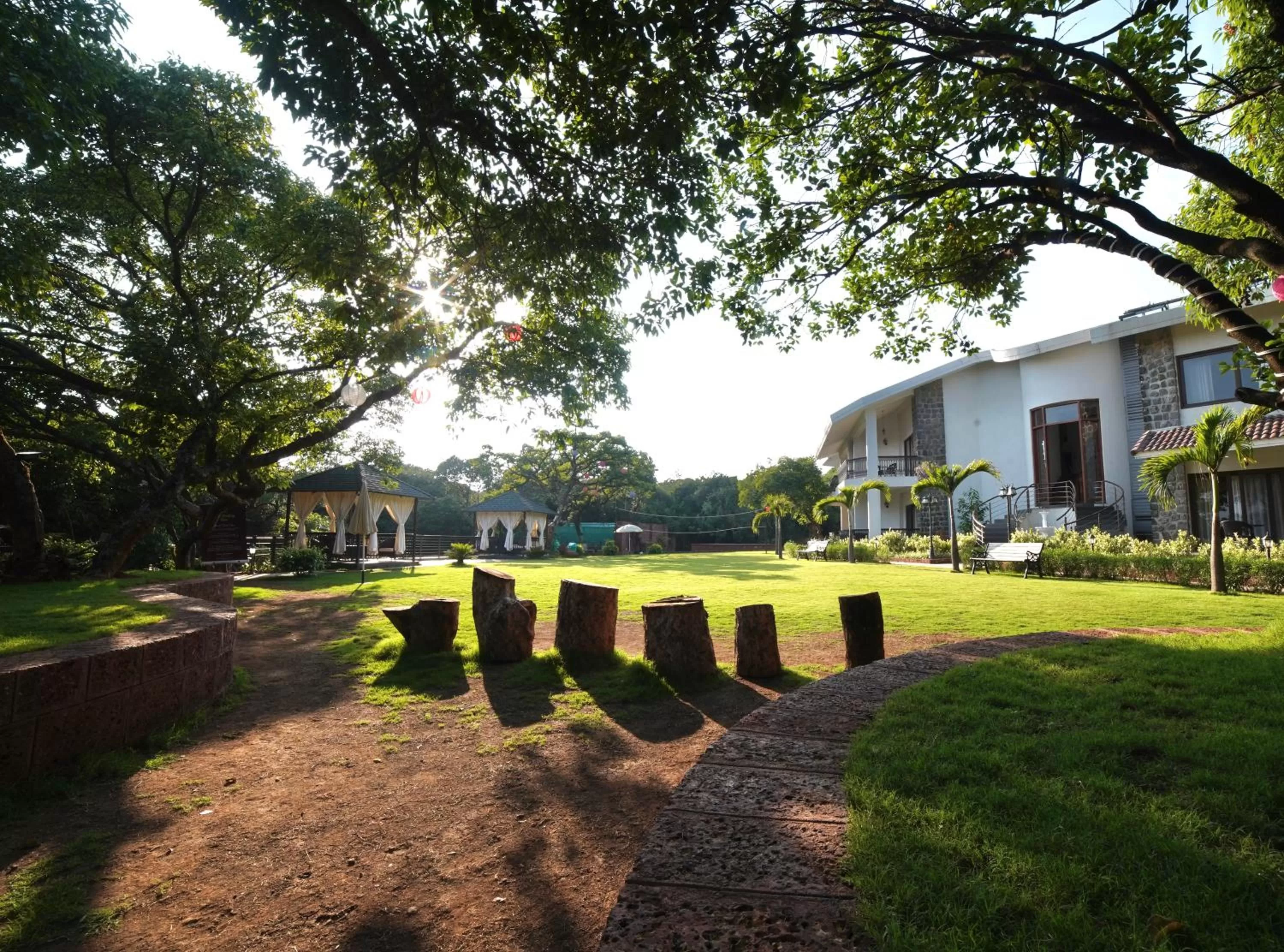 Patio in Tranquil Resort & Spa
