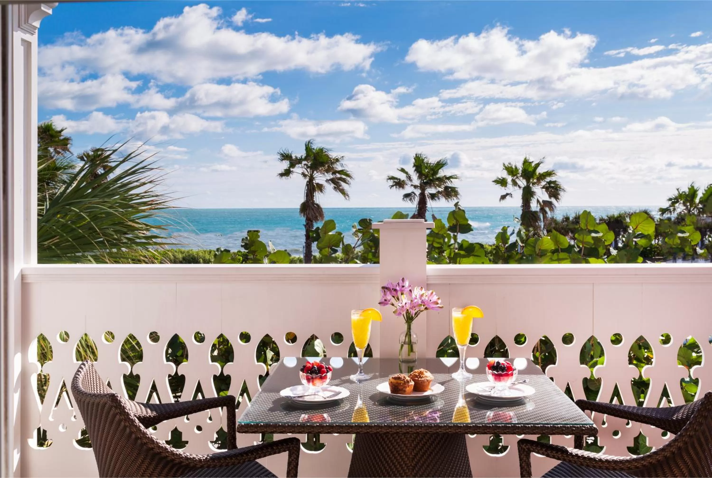 Balcony/Terrace in Port d'Hiver Bed and Breakfast