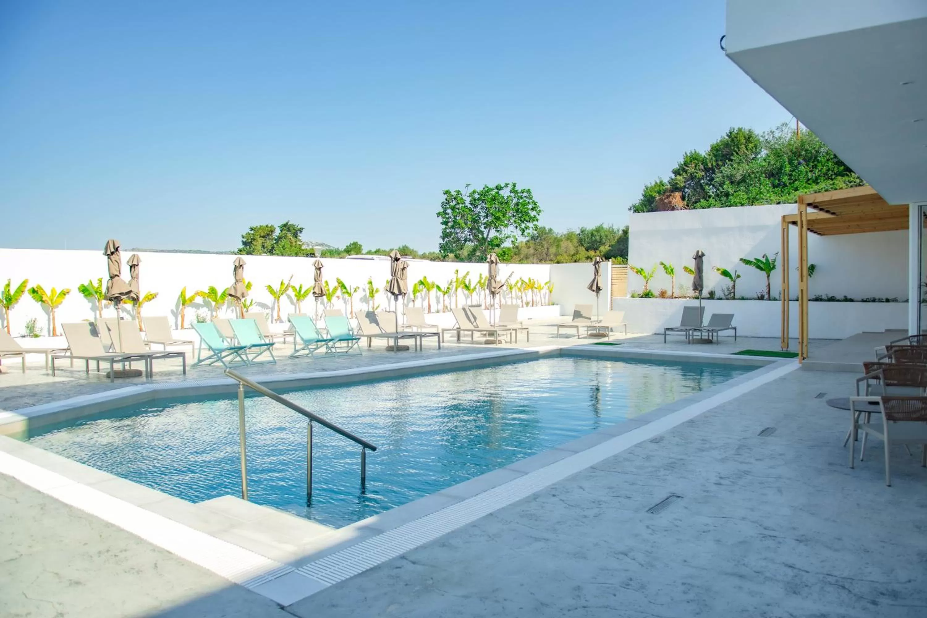 Swimming Pool in FRESH HOTEL FALIRAKI