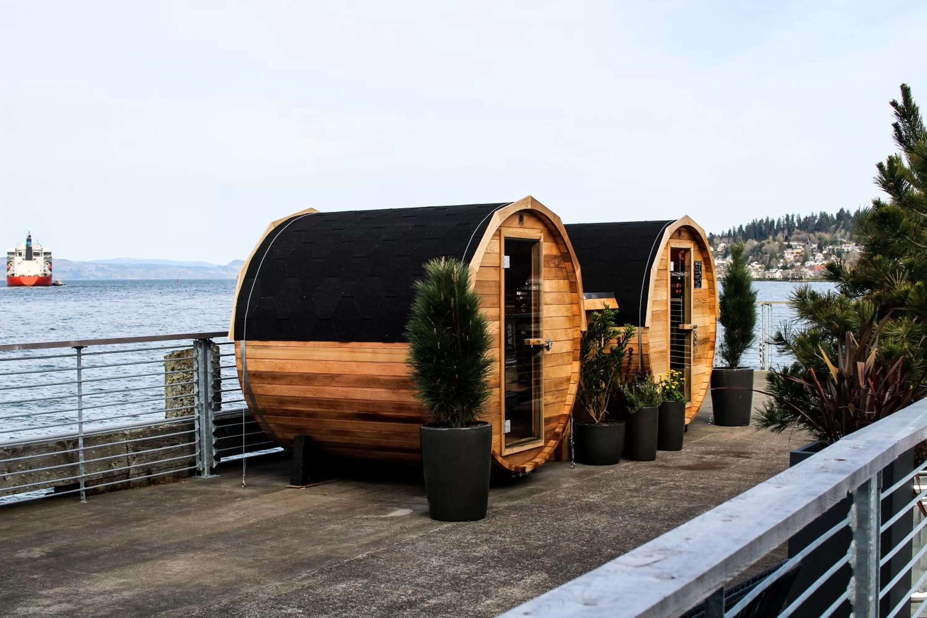 Sauna in Bowline Hotel