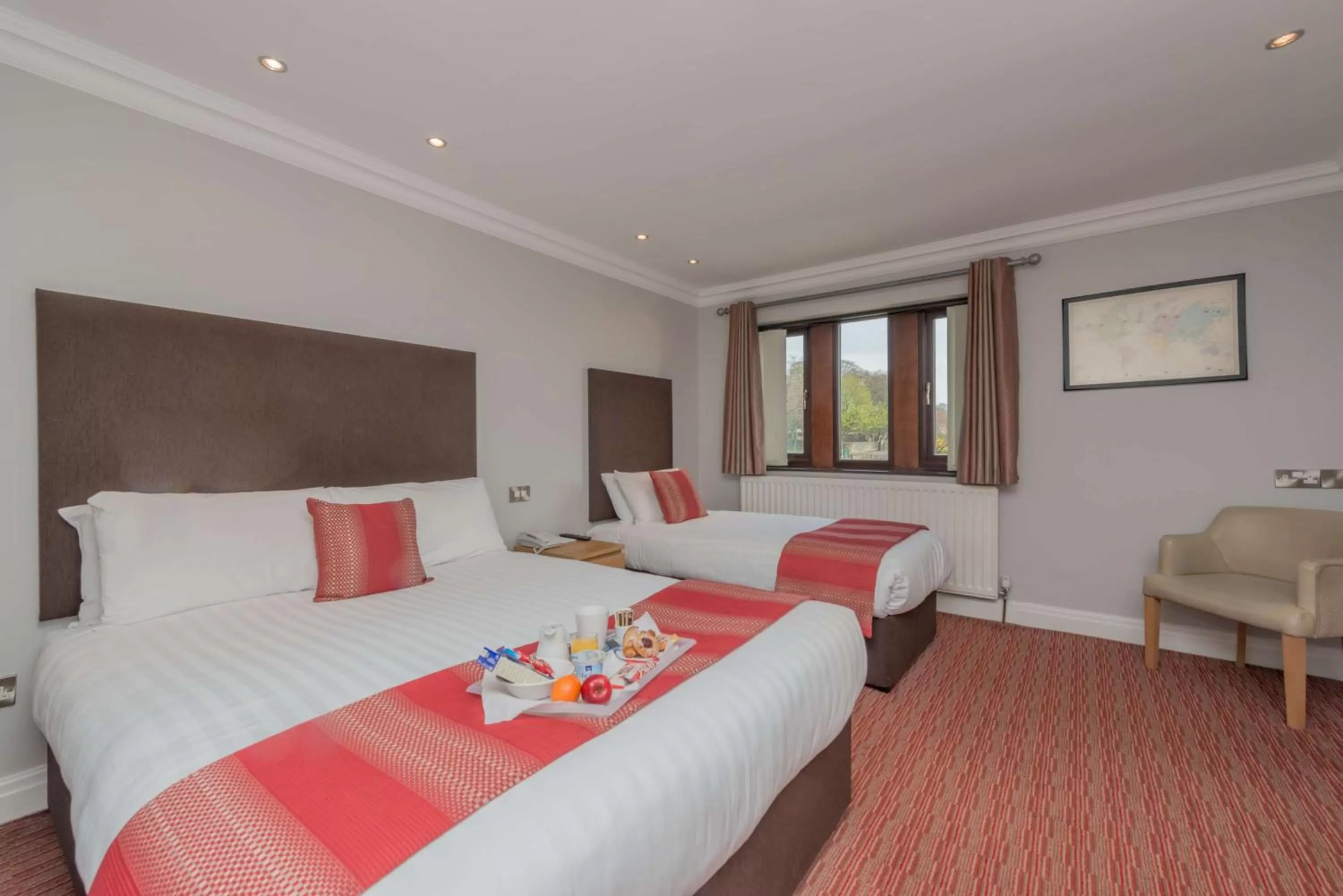 Photo of the whole room, Bed in Best Western Bradford Guide Post Hotel