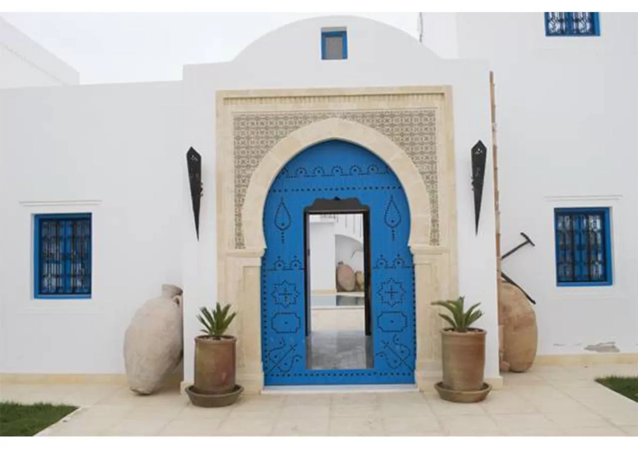 Facade/entrance in Villa Jasmin