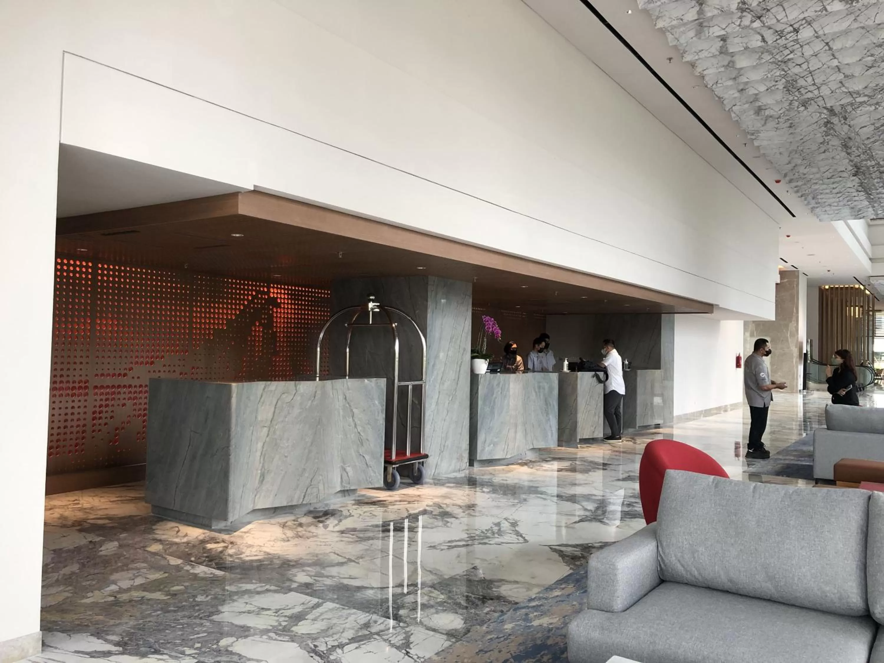 Lobby or reception in Ra Suites Simatupang