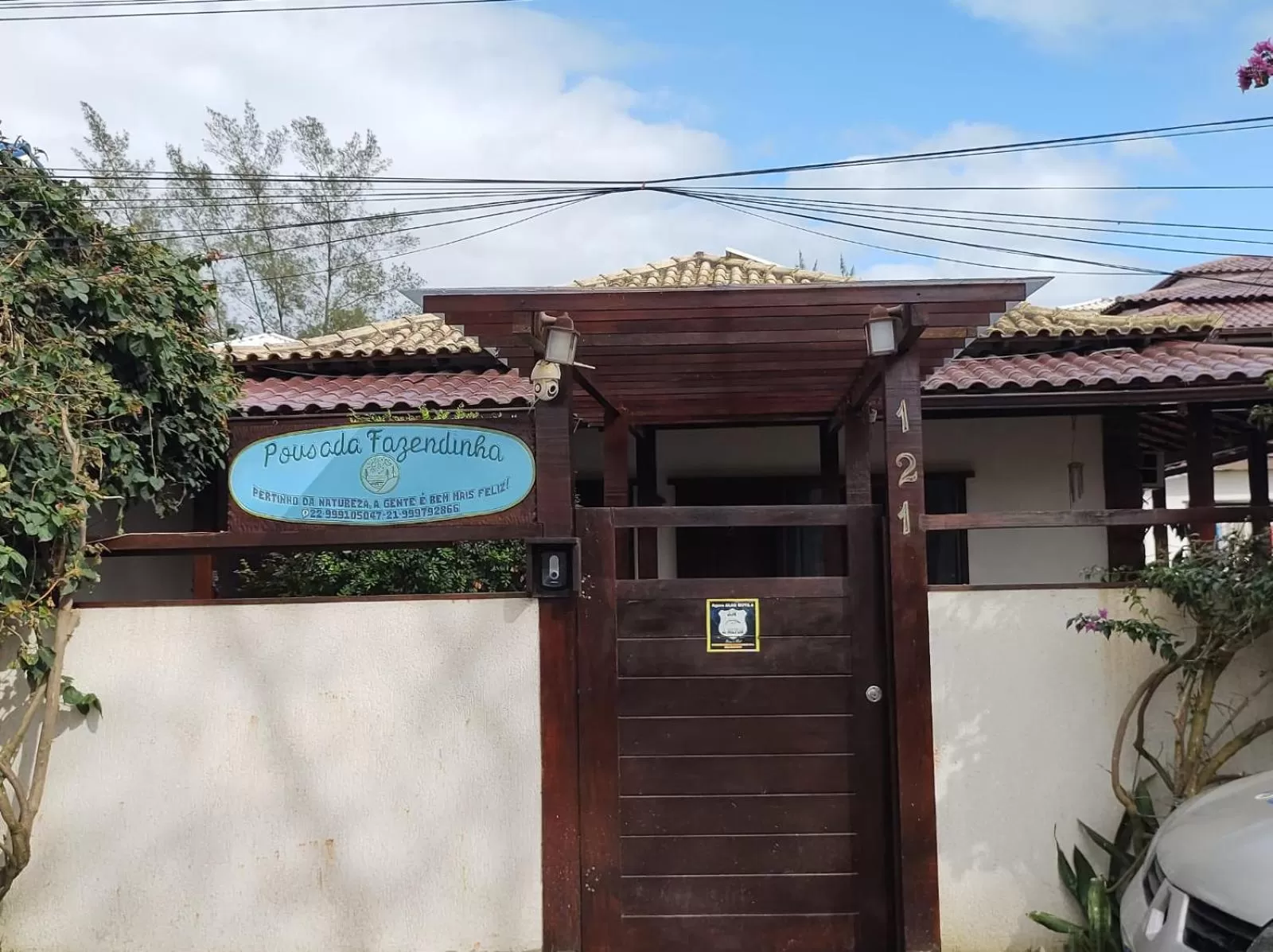 Property building in Pousada Fazendinha Unamar