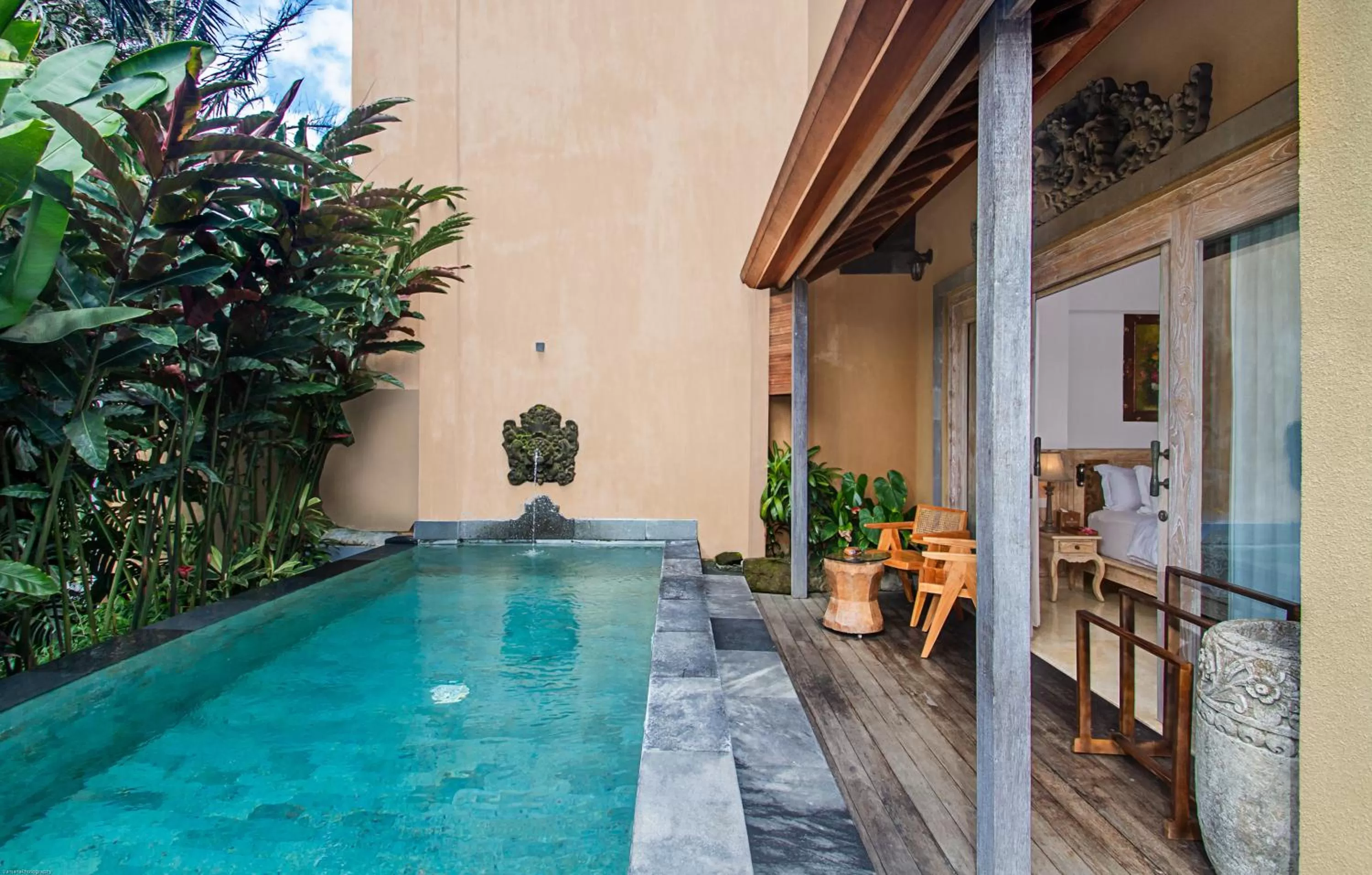 Pool view in Weda Cita Resort and Spa by Mahaputra