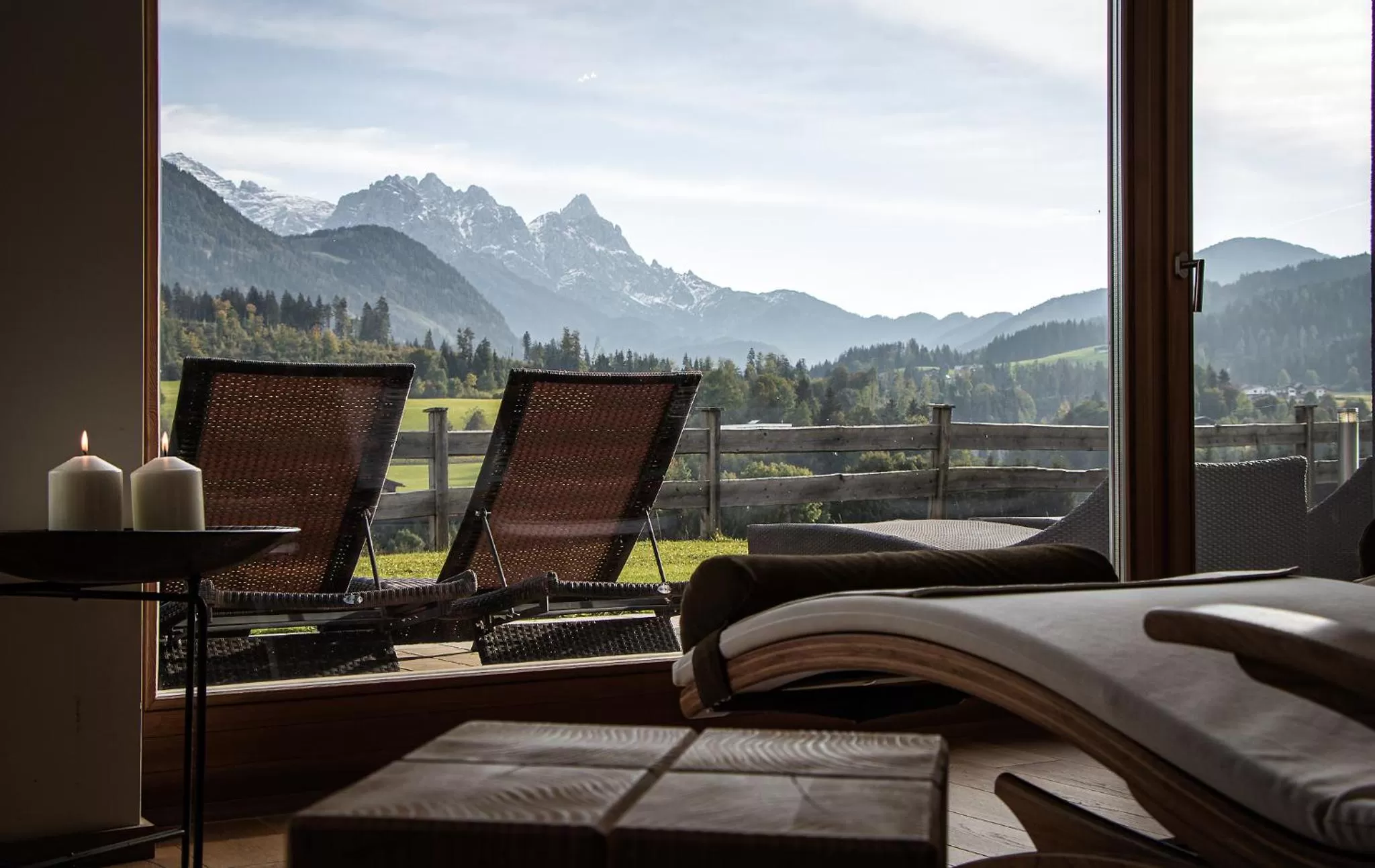 Sauna in Farm Hotel Chalet Grosslehen