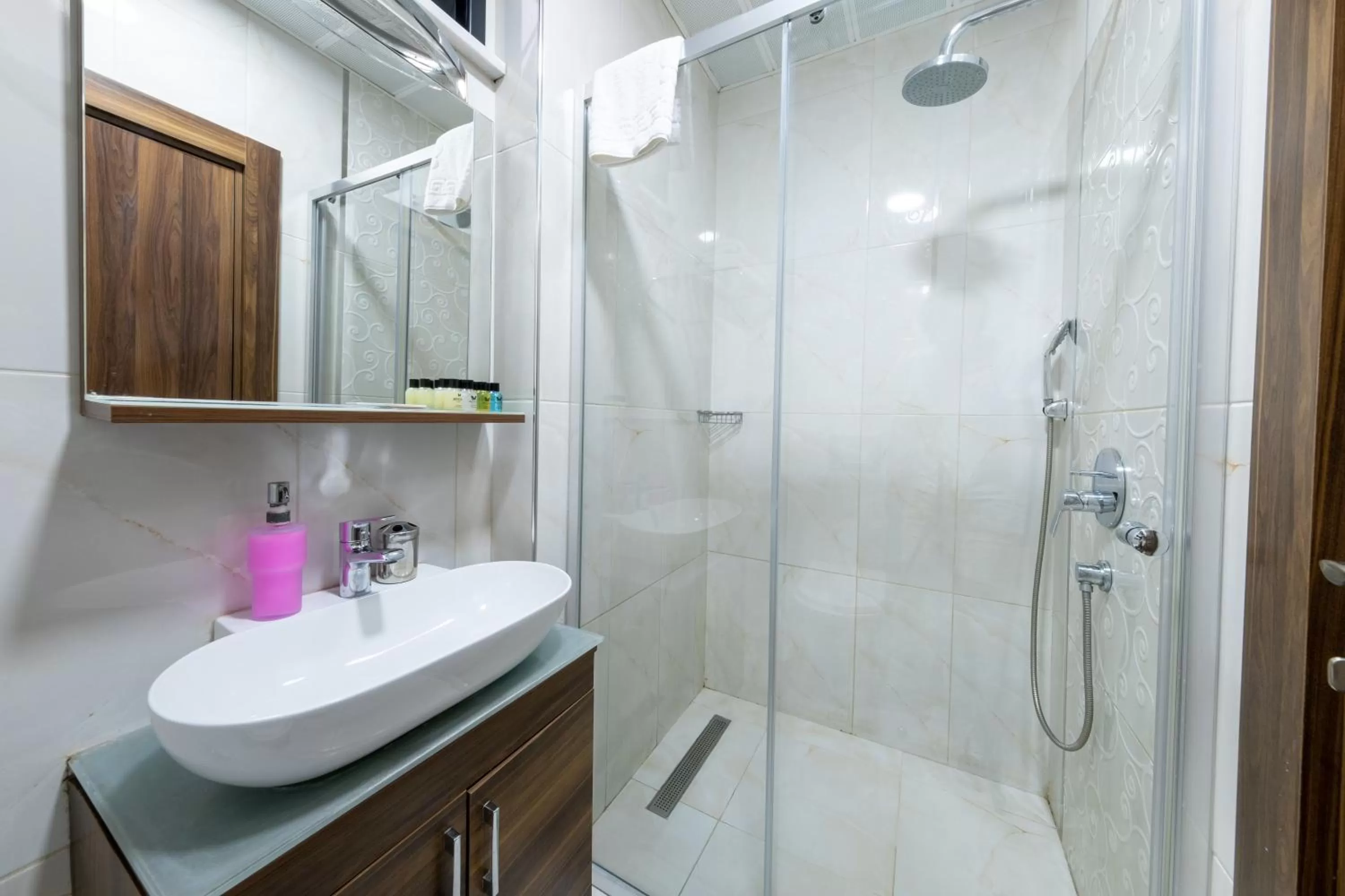Shower, Bathroom in Beyzas Hotels & Suites