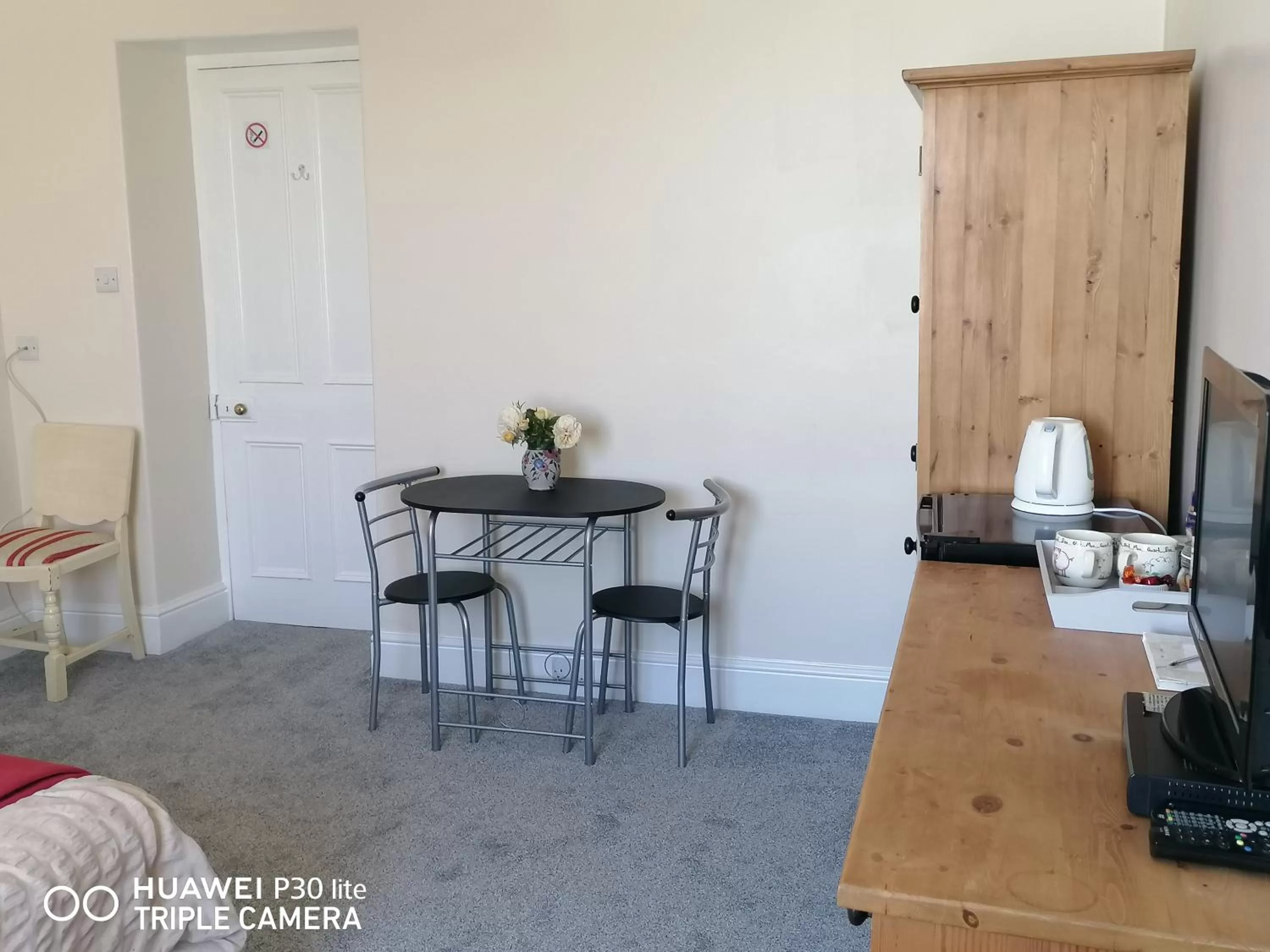 Seating area in Lovaton Farmhouse