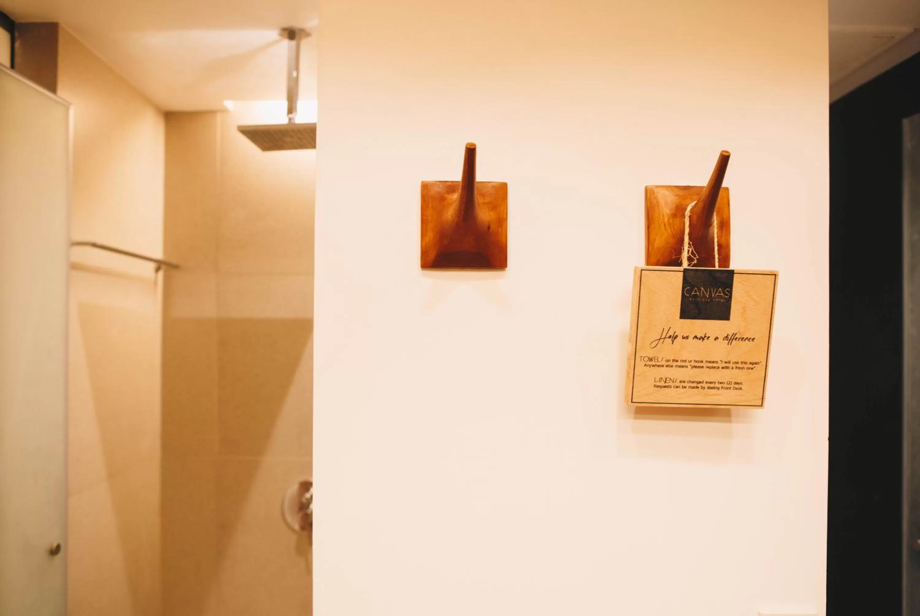 Bathroom in Canvas Boutique Hotel