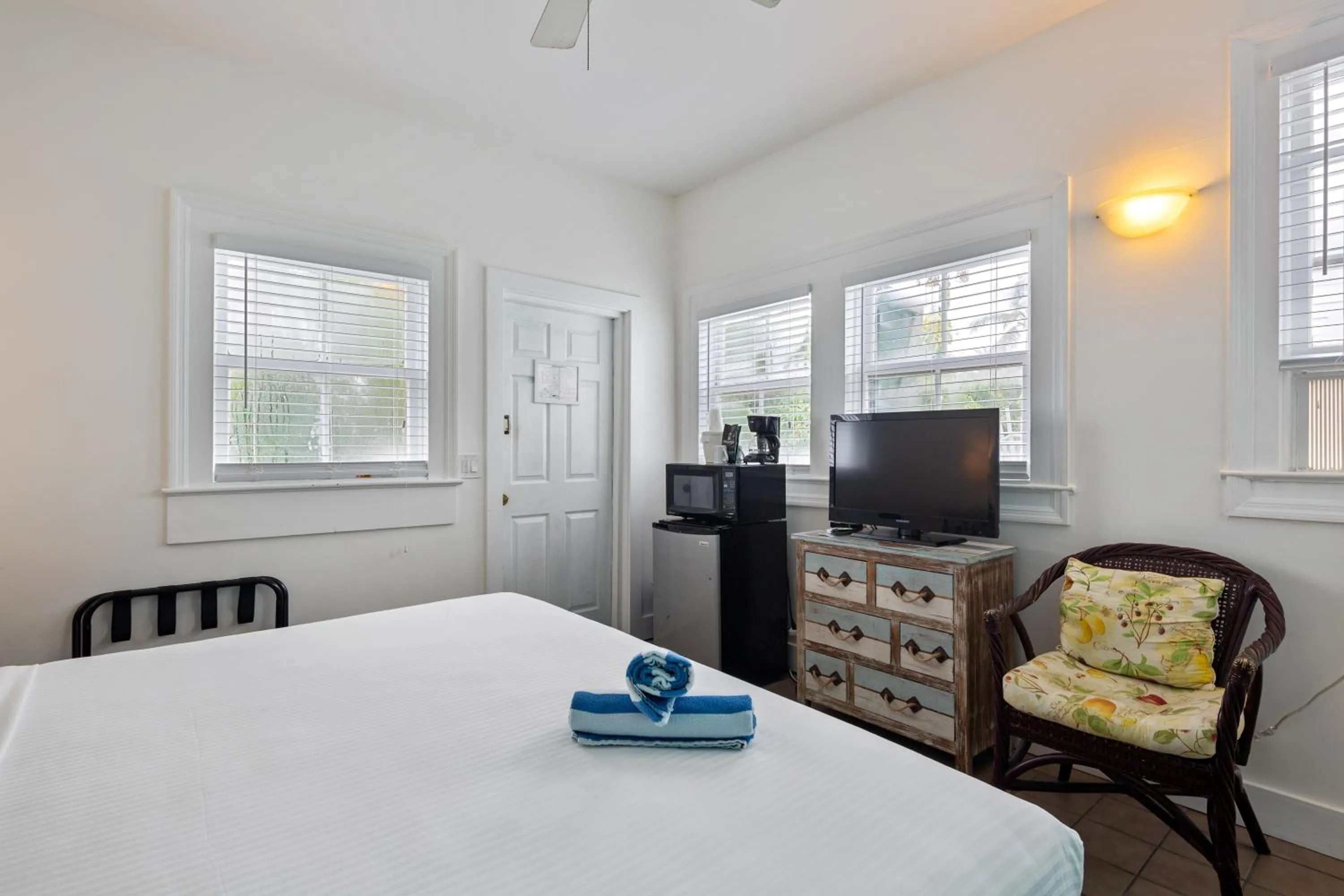 Bed in Wicker Guesthouse