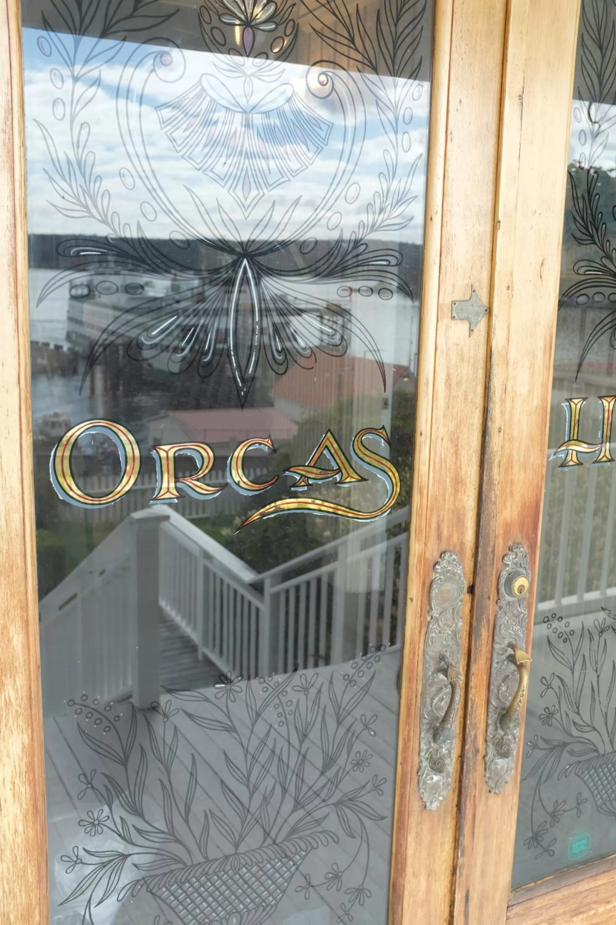 Property building in Orcas Hotel