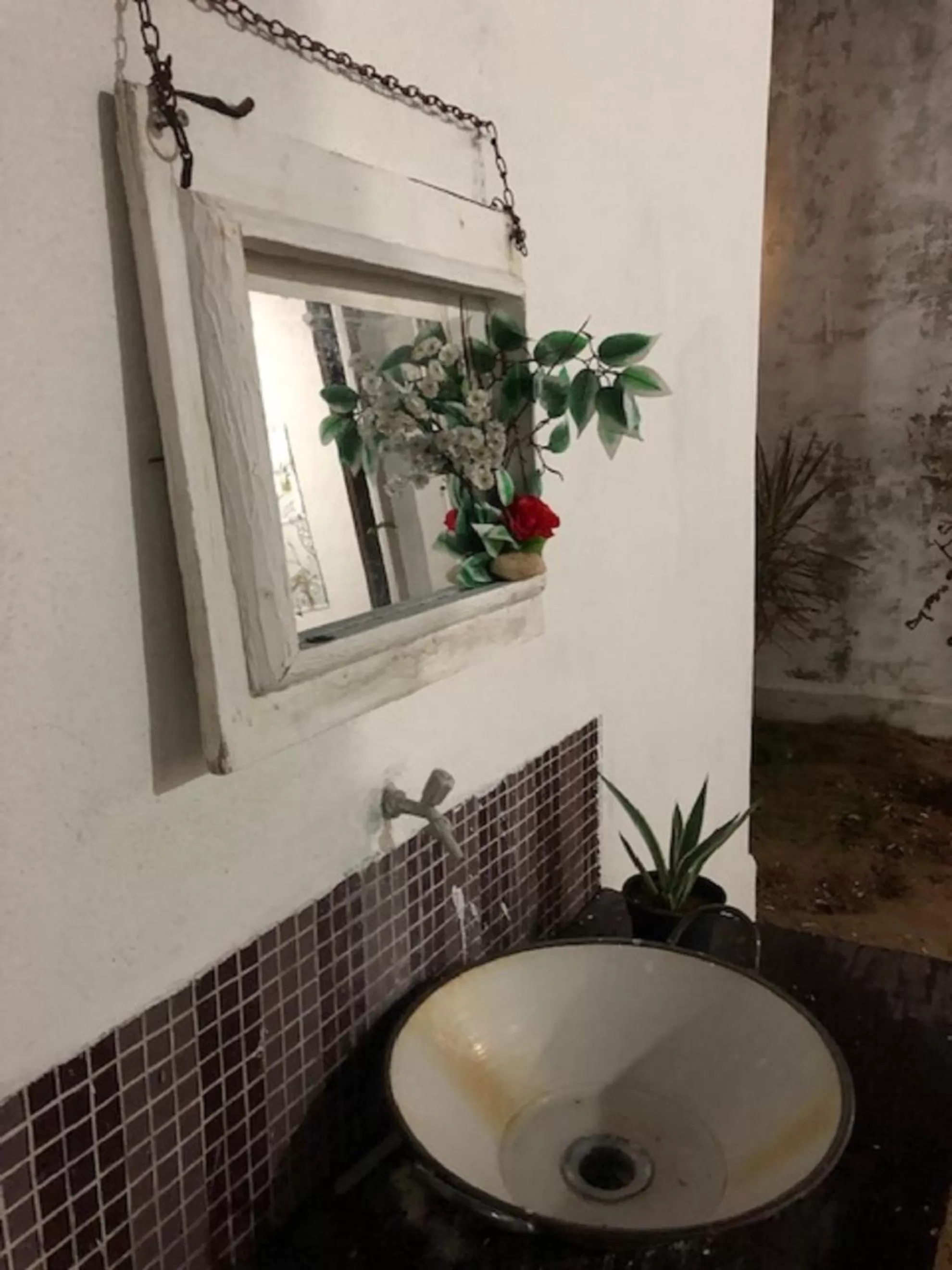 Night, Bathroom in Hostel Das Canárias