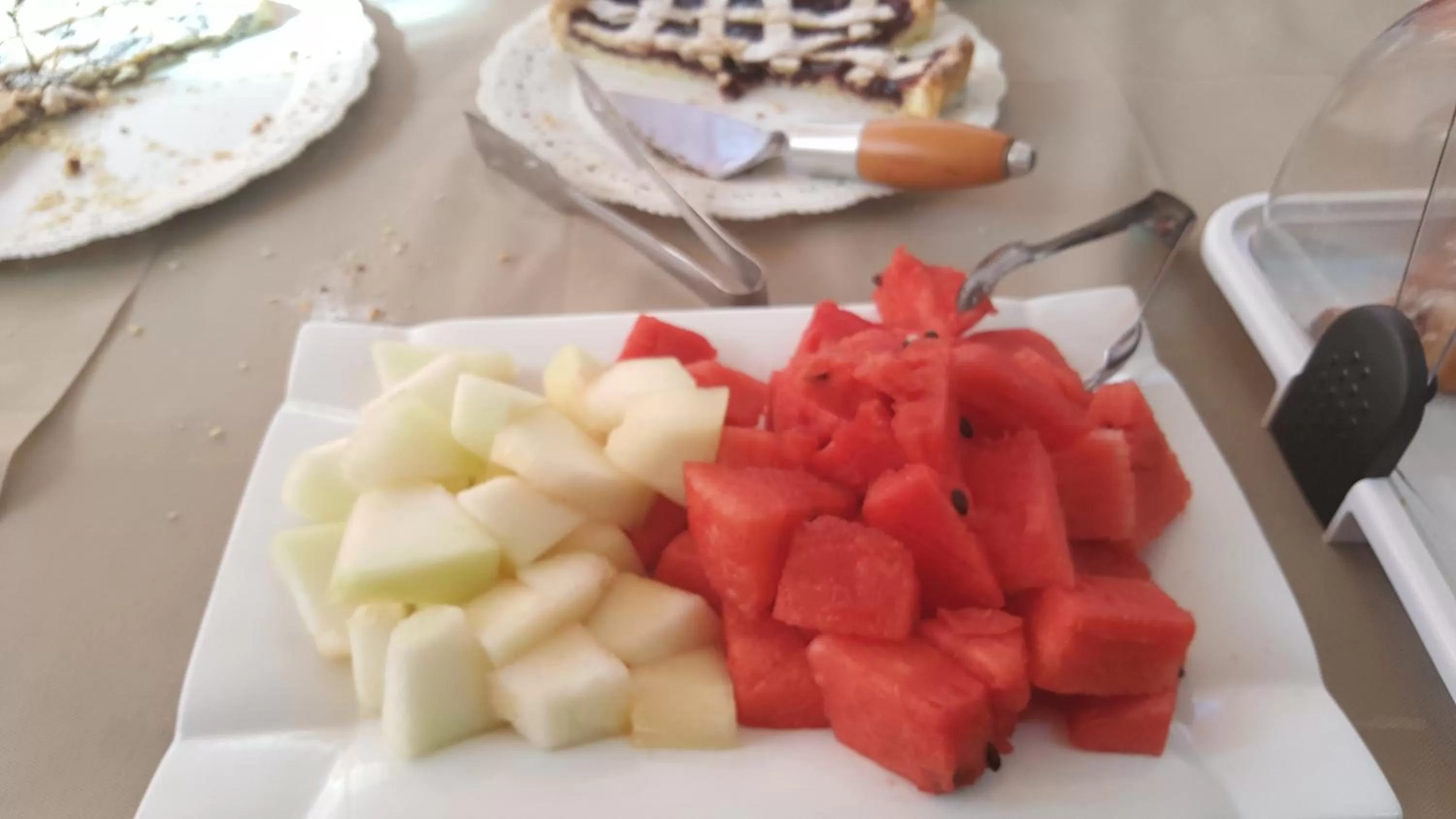 Buffet breakfast in B&B Lu Casale