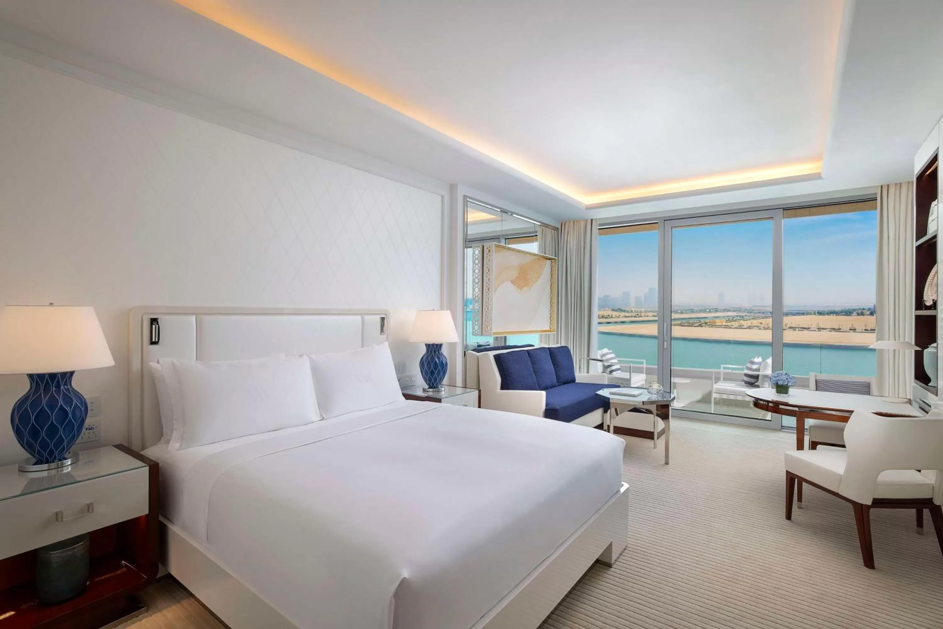 Bed in Waldorf Astoria Doha Lusail