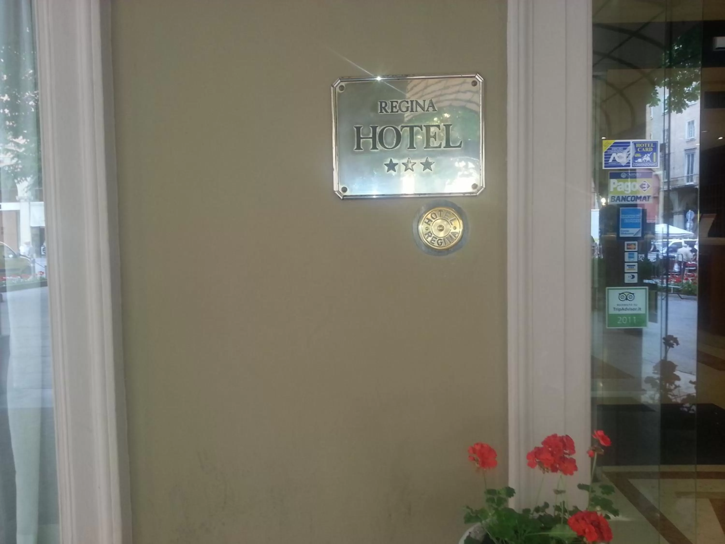 Decorative detail in Zanhotel Regina