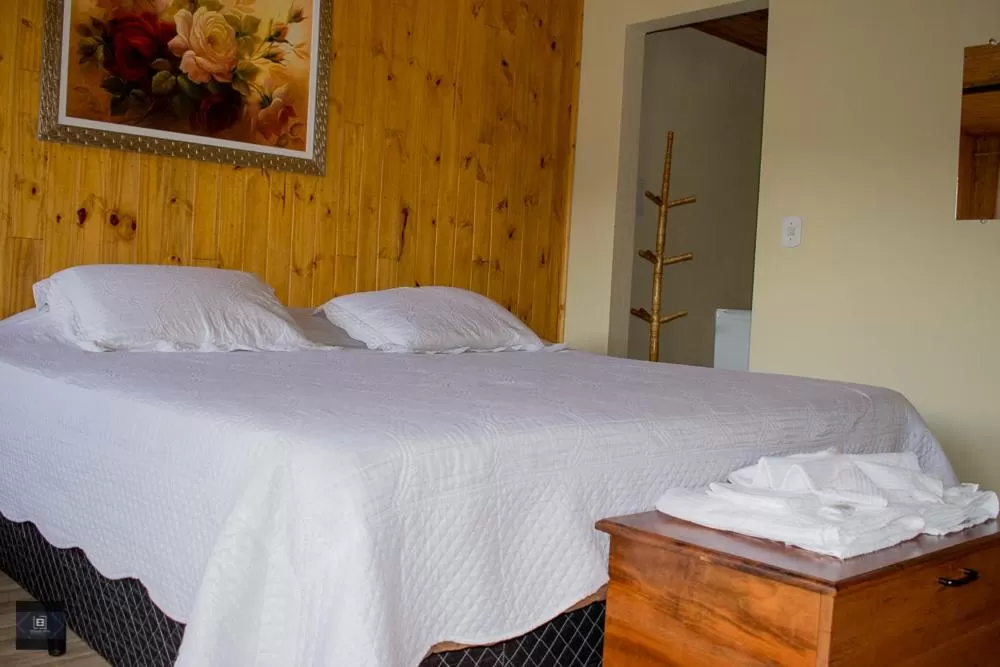 Bed in Pousada São Miguel