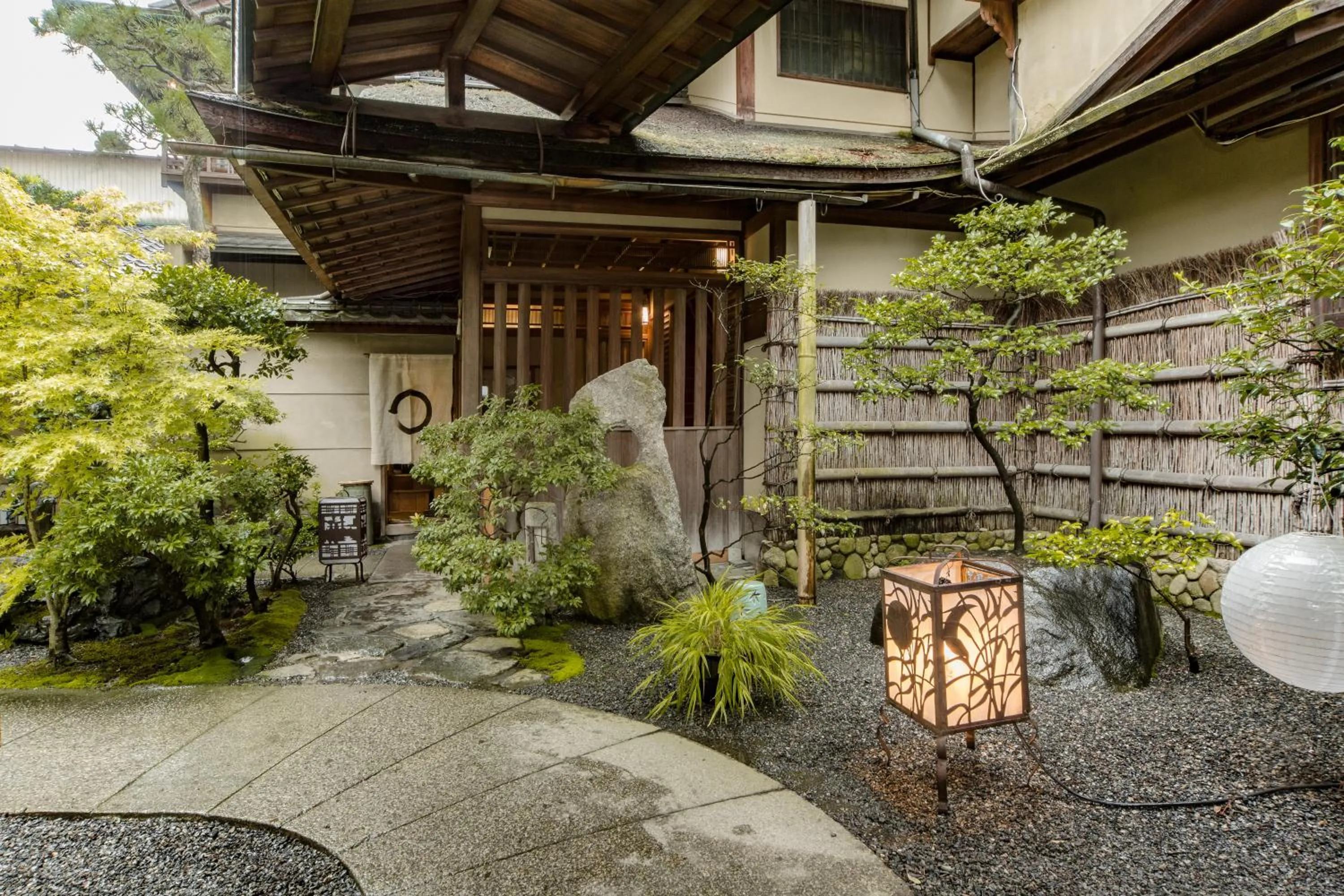 Decorative detail in Kyoto Nanzenji Ryokan Yachiyo Established in 1915