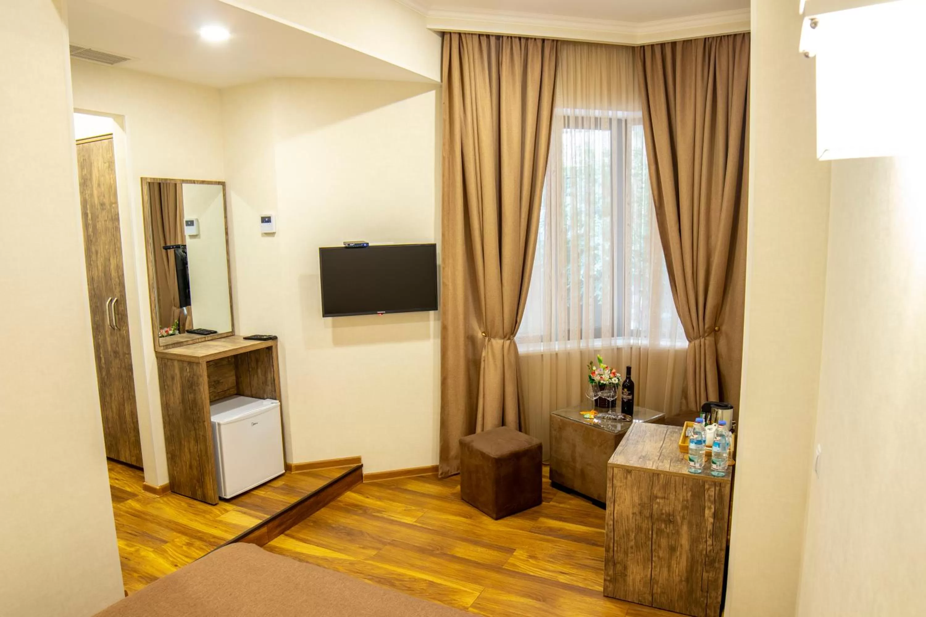 Living room, TV/Entertainment Center in Irmisa Hotel Tbilisi