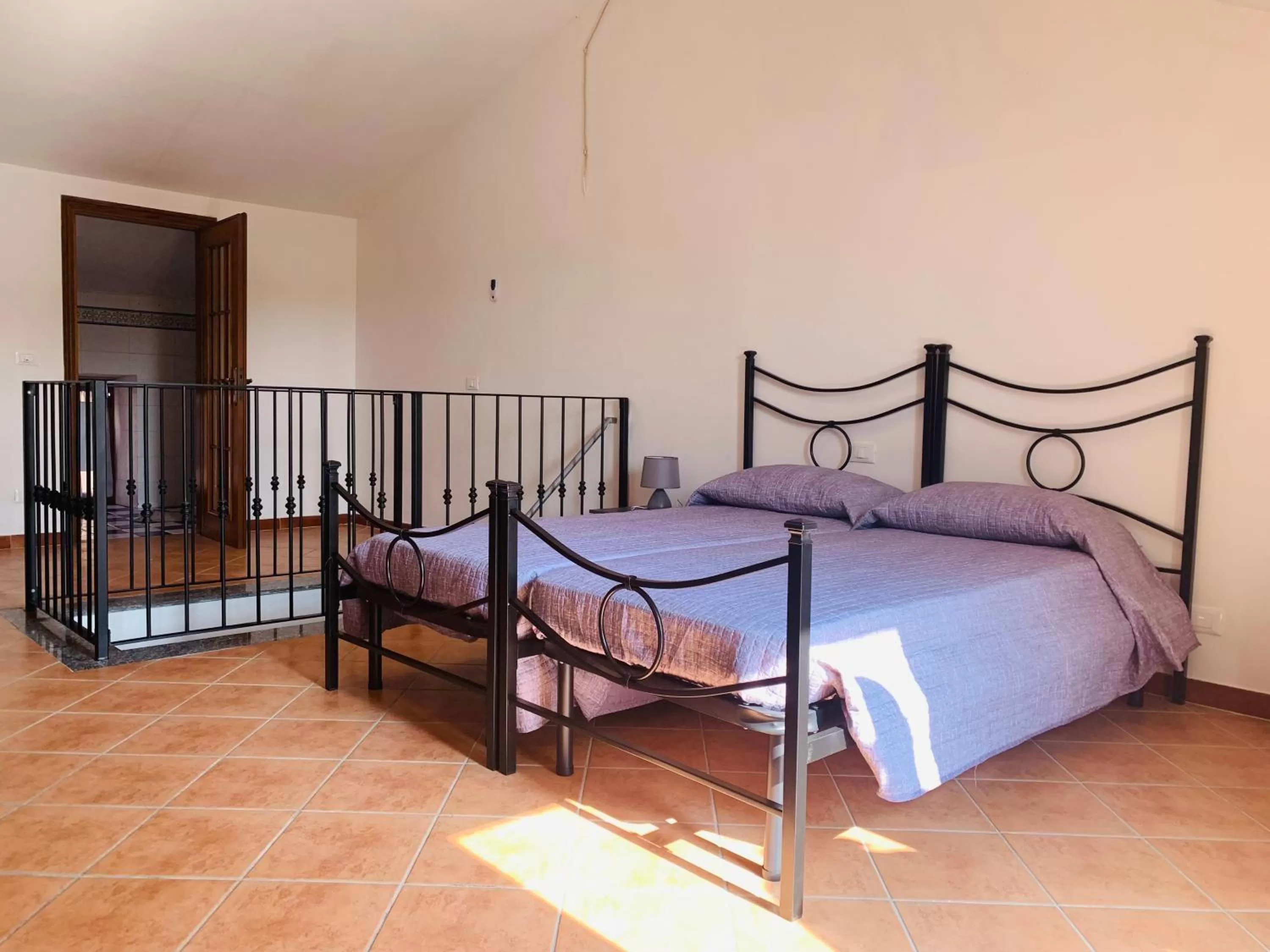 Photo of the whole room, Bed in La Chiocciola