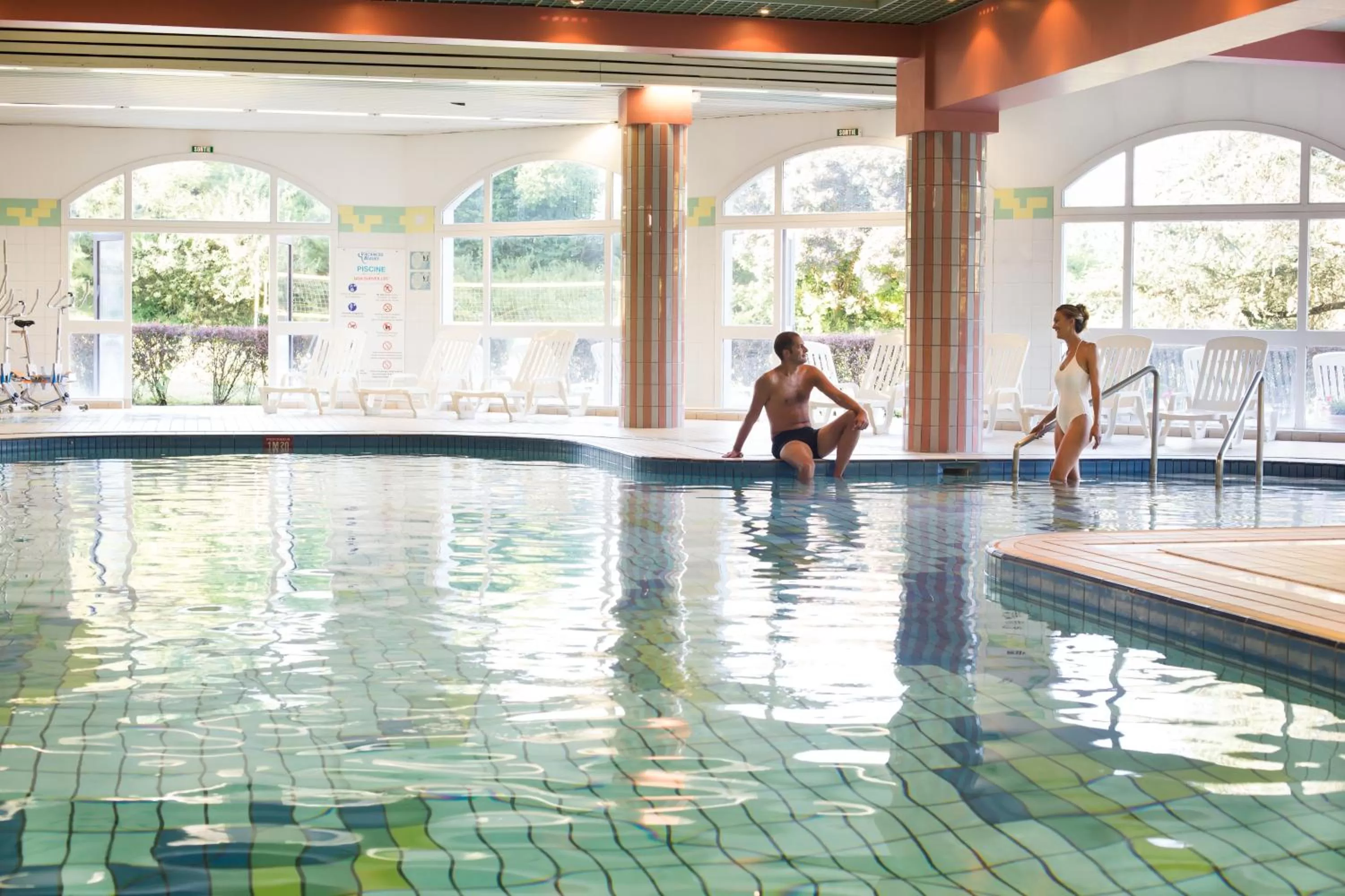 Guests in Hotel *** & Spa Vacances Bleues Villa Marlioz