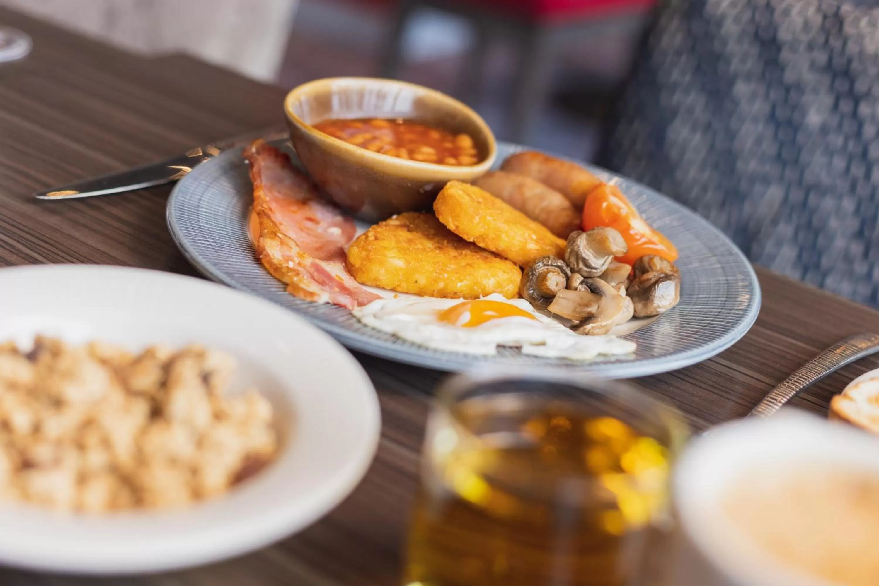 Breakfast in Hilton Garden Inn Birmingham Airport Uk