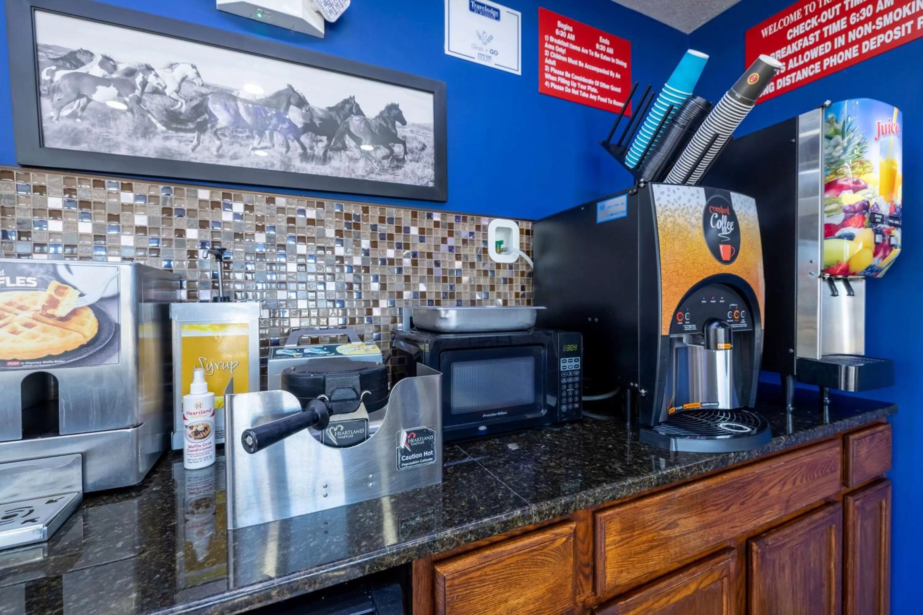 Breakfast in Travelodge by Wyndham Jackson I-40 Exit 82