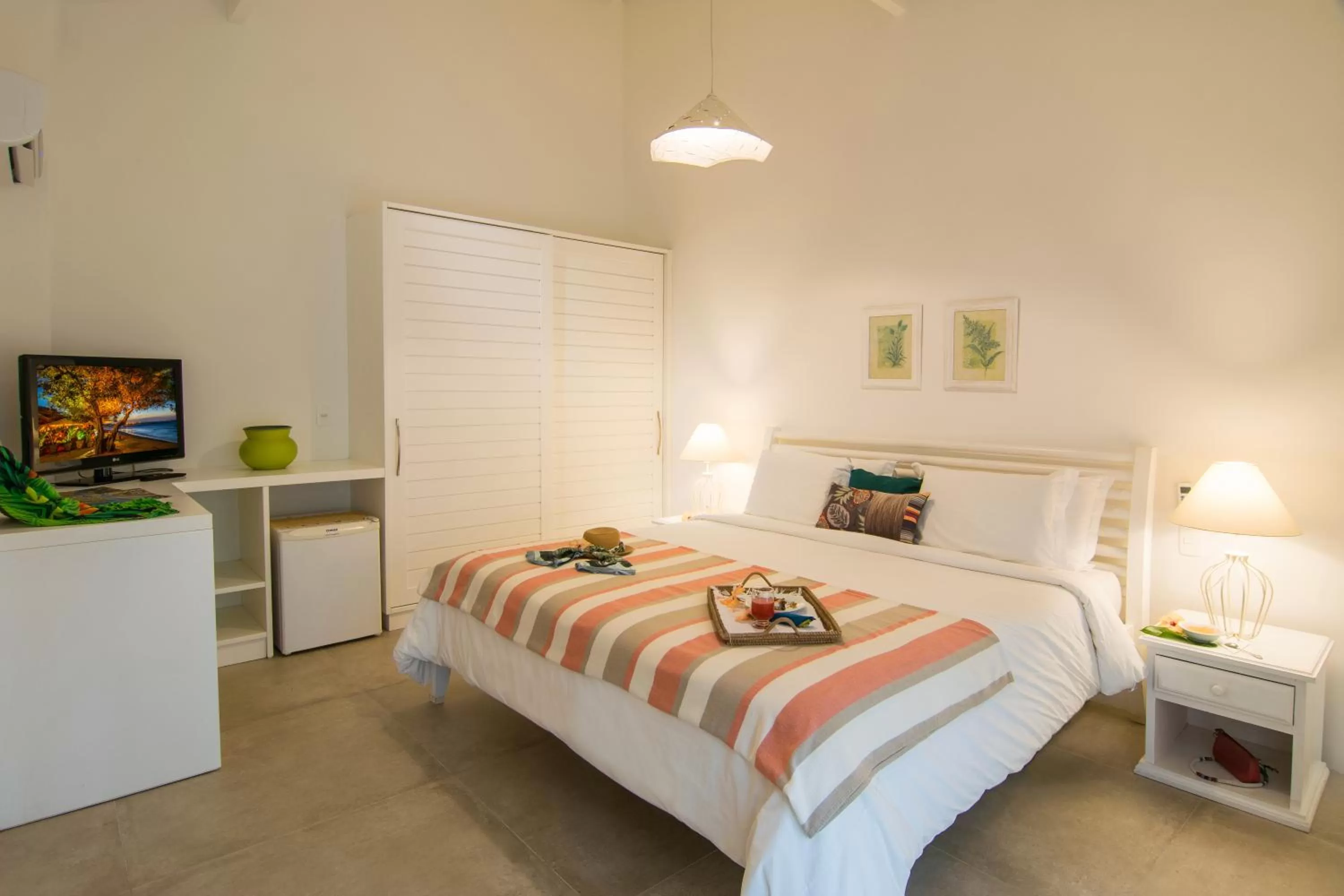 Bedroom, Bed in La Chimère Buzios Essence