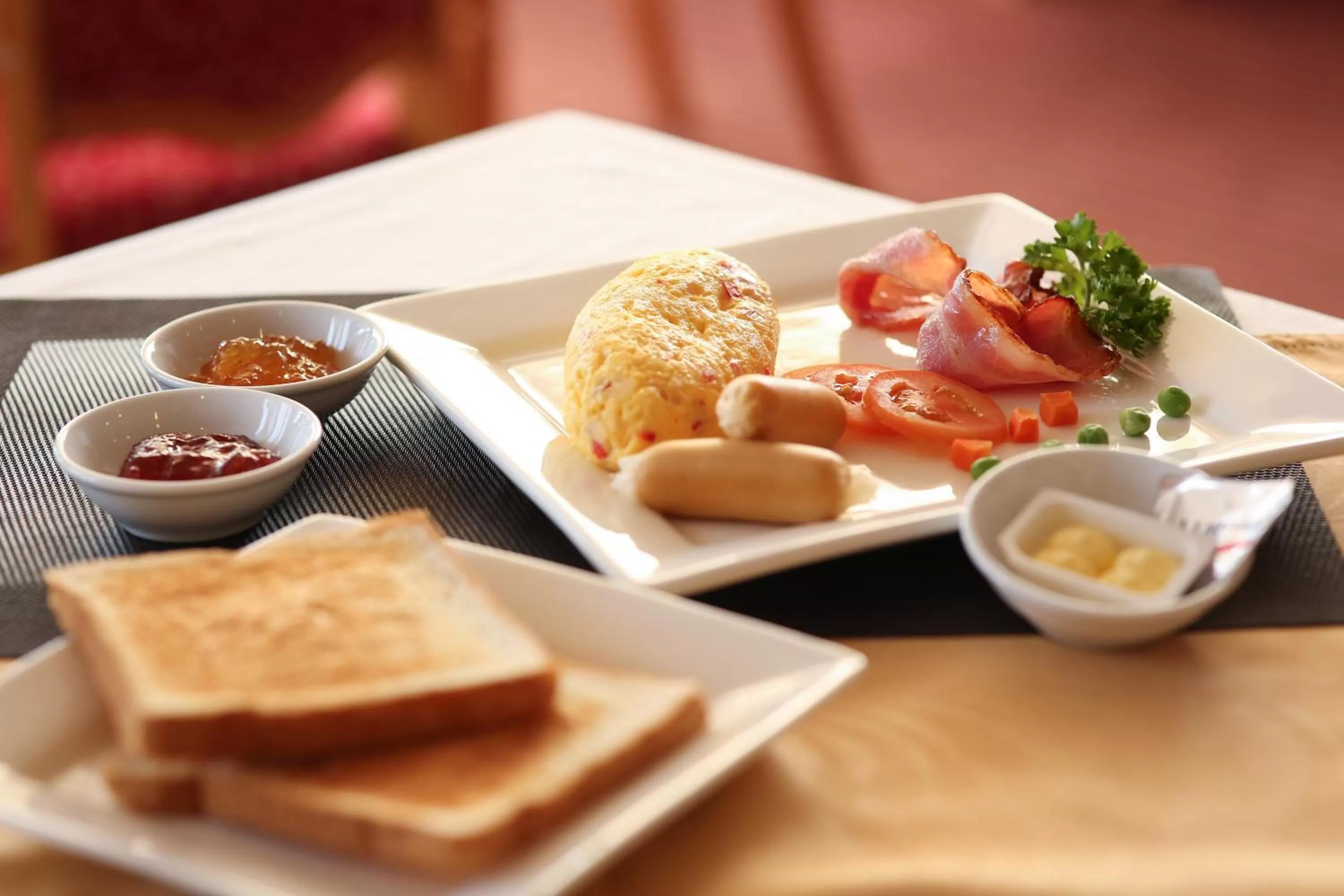 American breakfast in Palago mc Hotel Park View