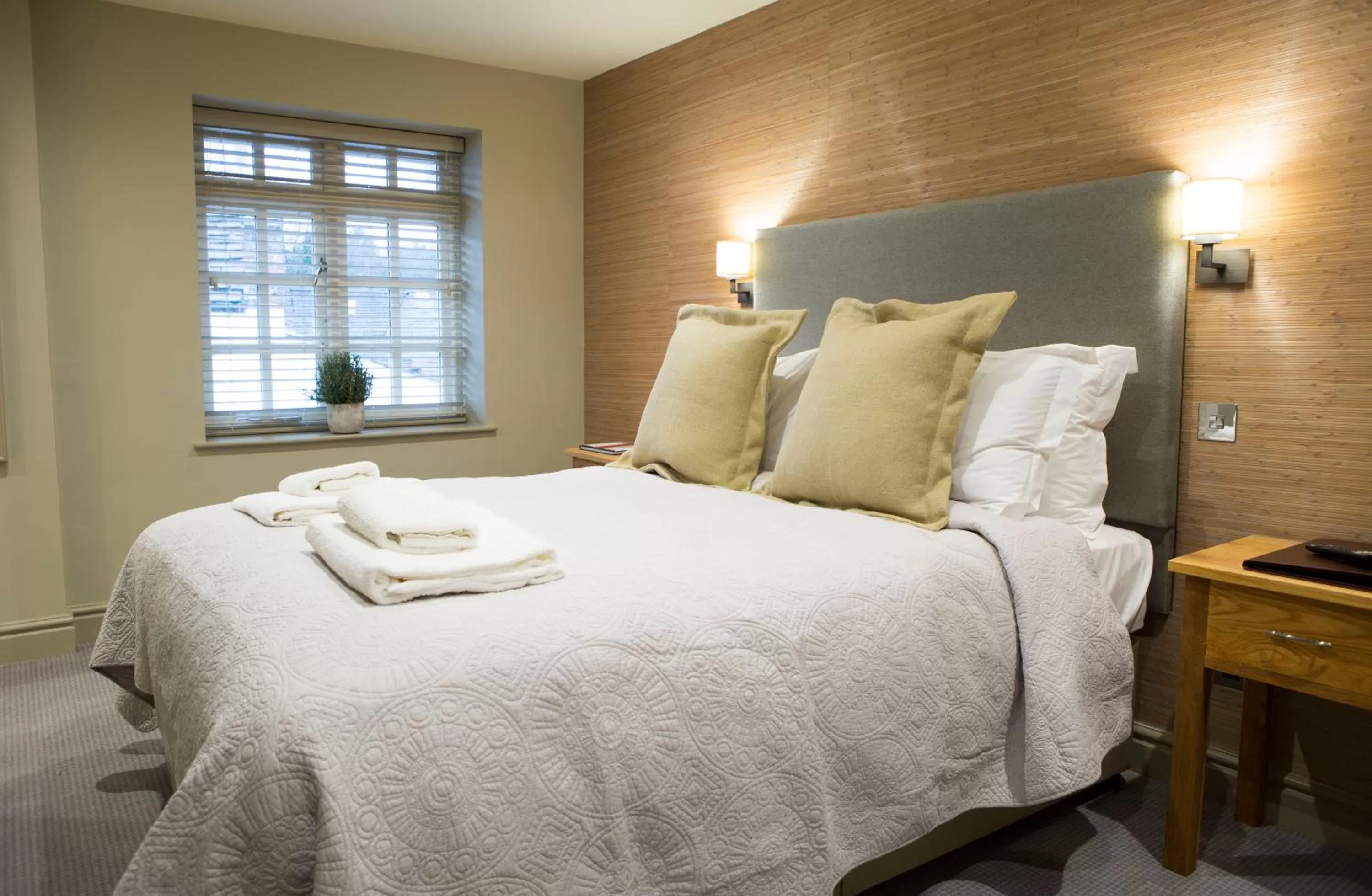 Bed in The Legh Arms Prestbury