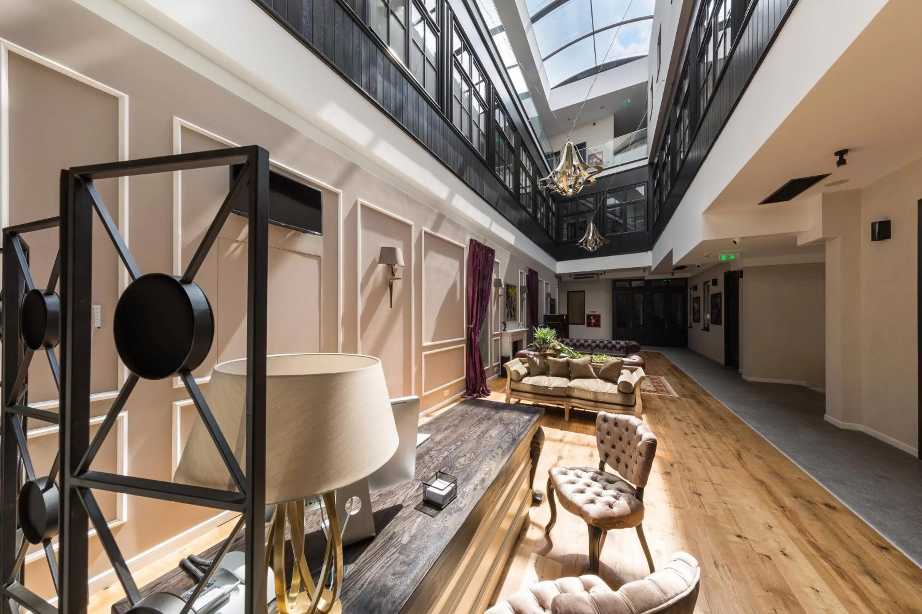 Lobby or reception in The Mansion Boutique Hotel