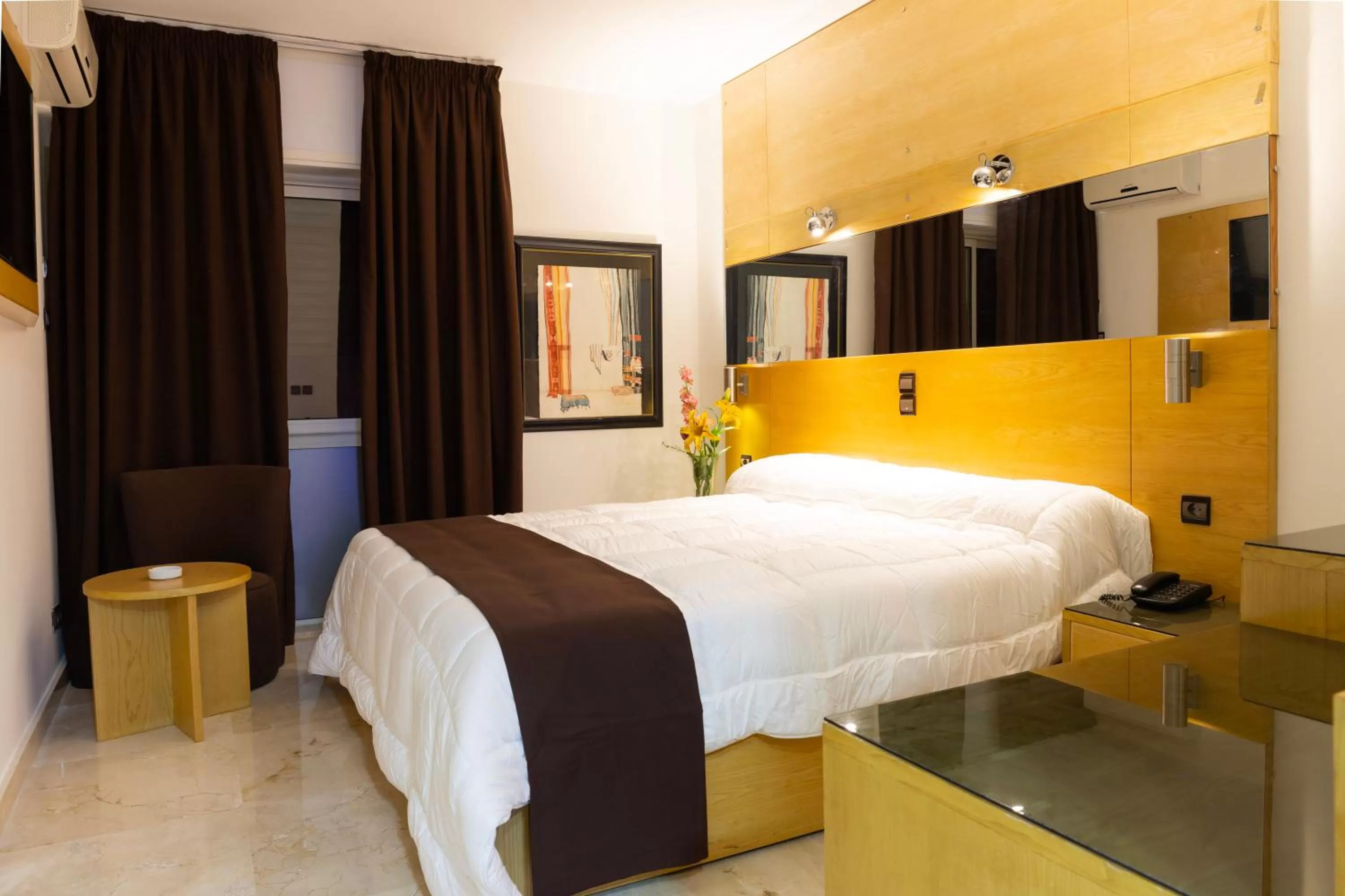 Bed in Hôtel Tanjah Flandria