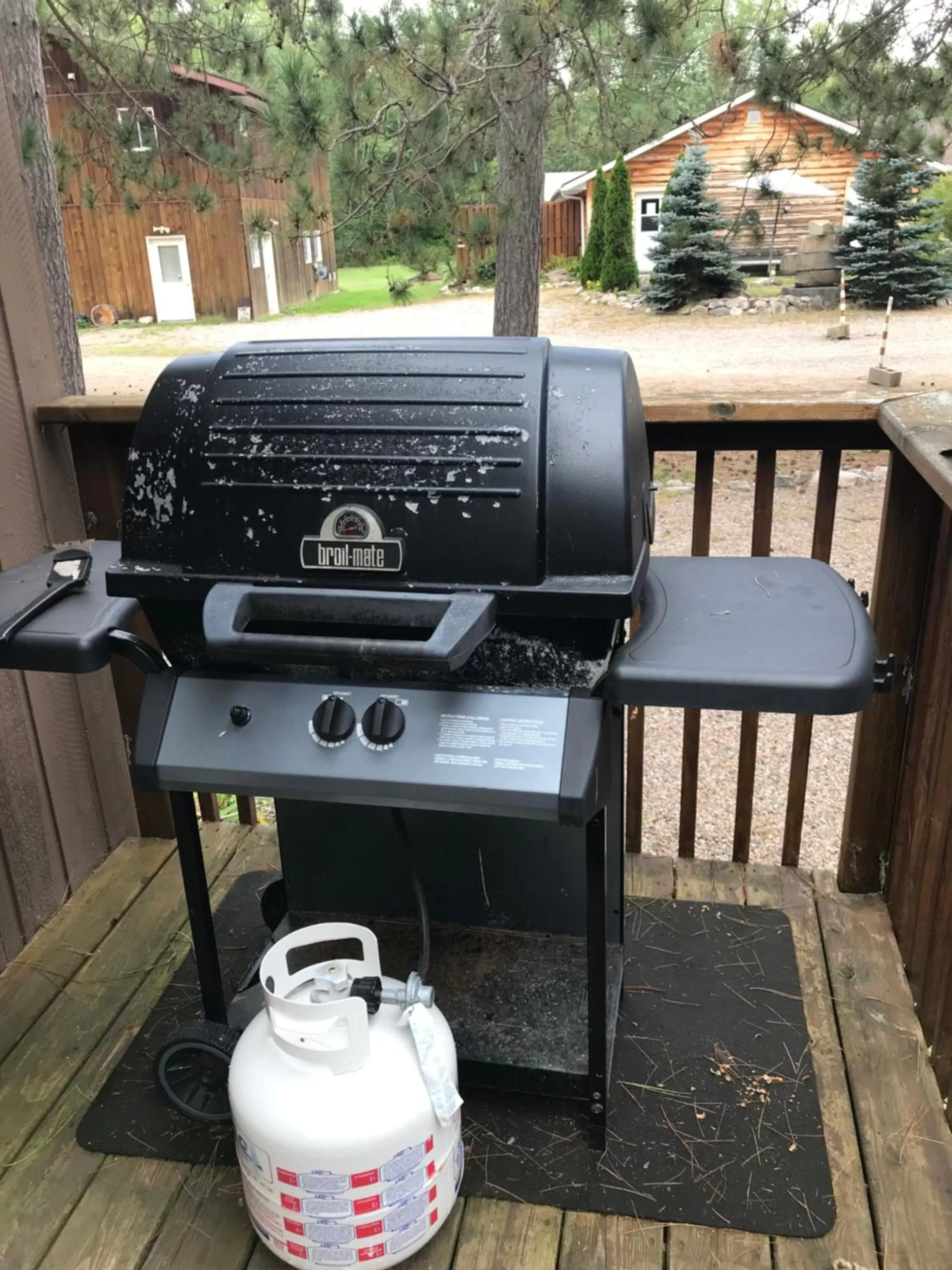 BBQ facilities in Hush Lodge and Cottages