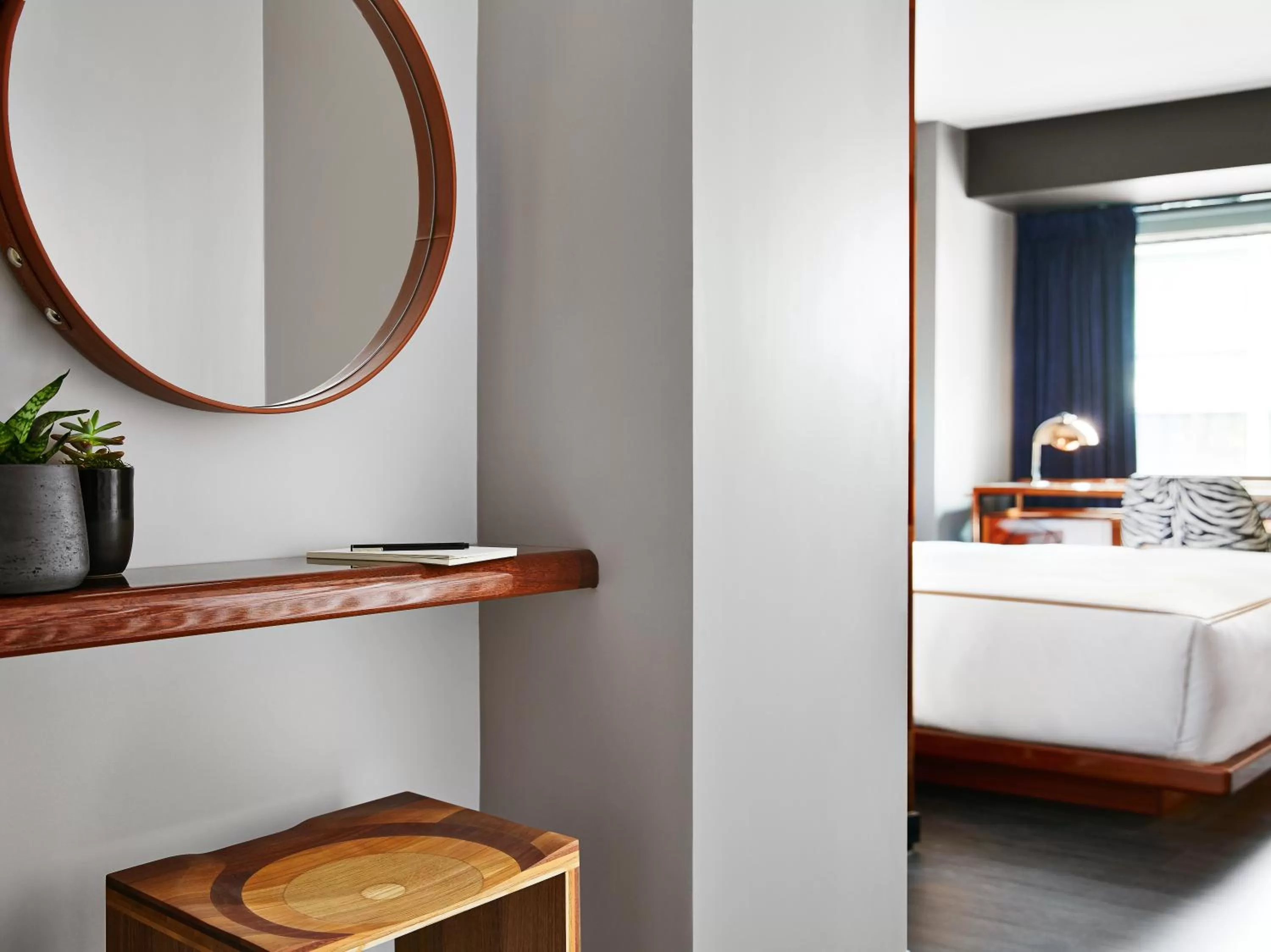 Decorative detail, Bed in Hotel Hendricks