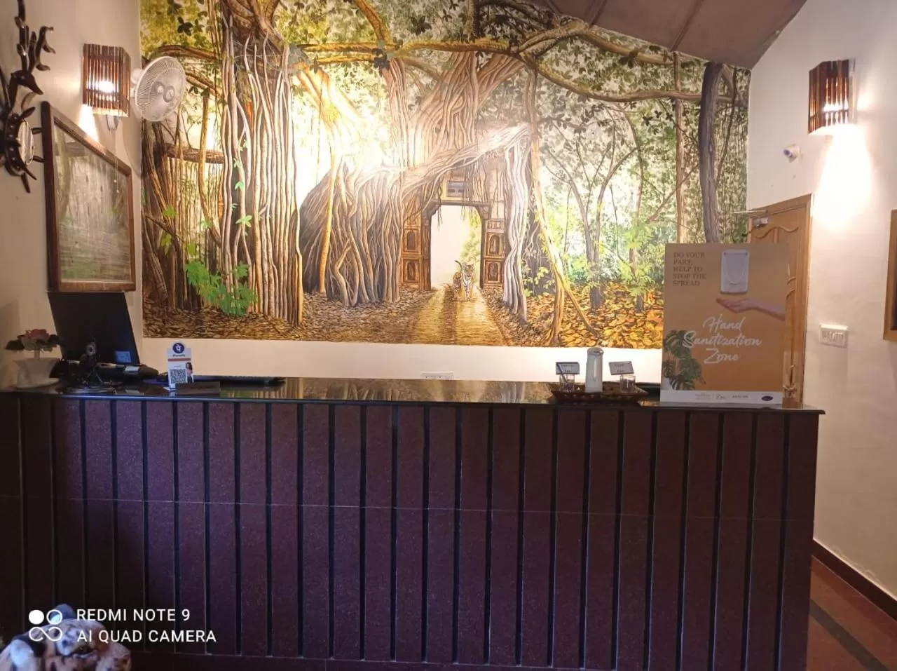 Lobby or reception in The Fern Ranthambore Forest Resort Rajasthan