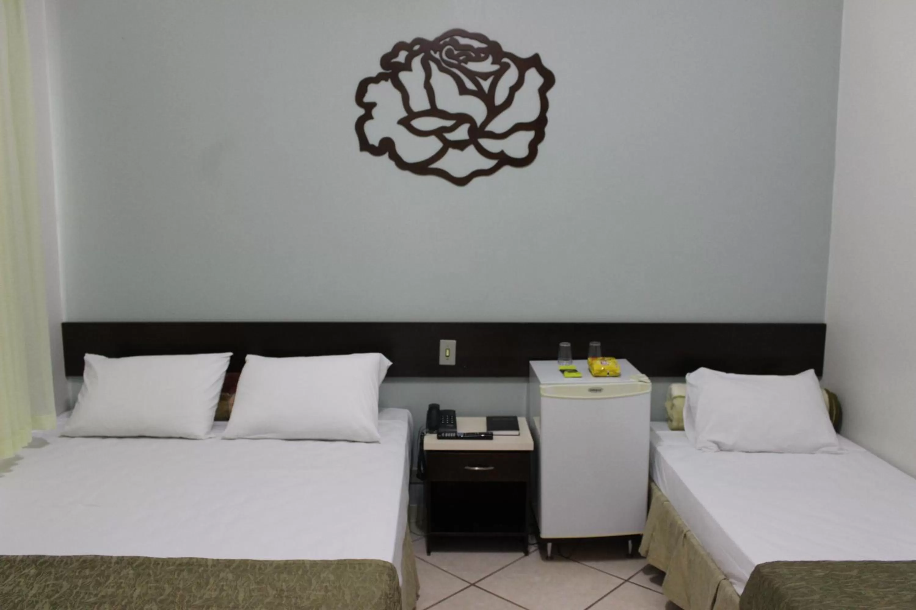 Bed in Novo Hotel Herta