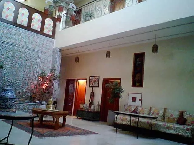 Seating Area in Riad Passiflora