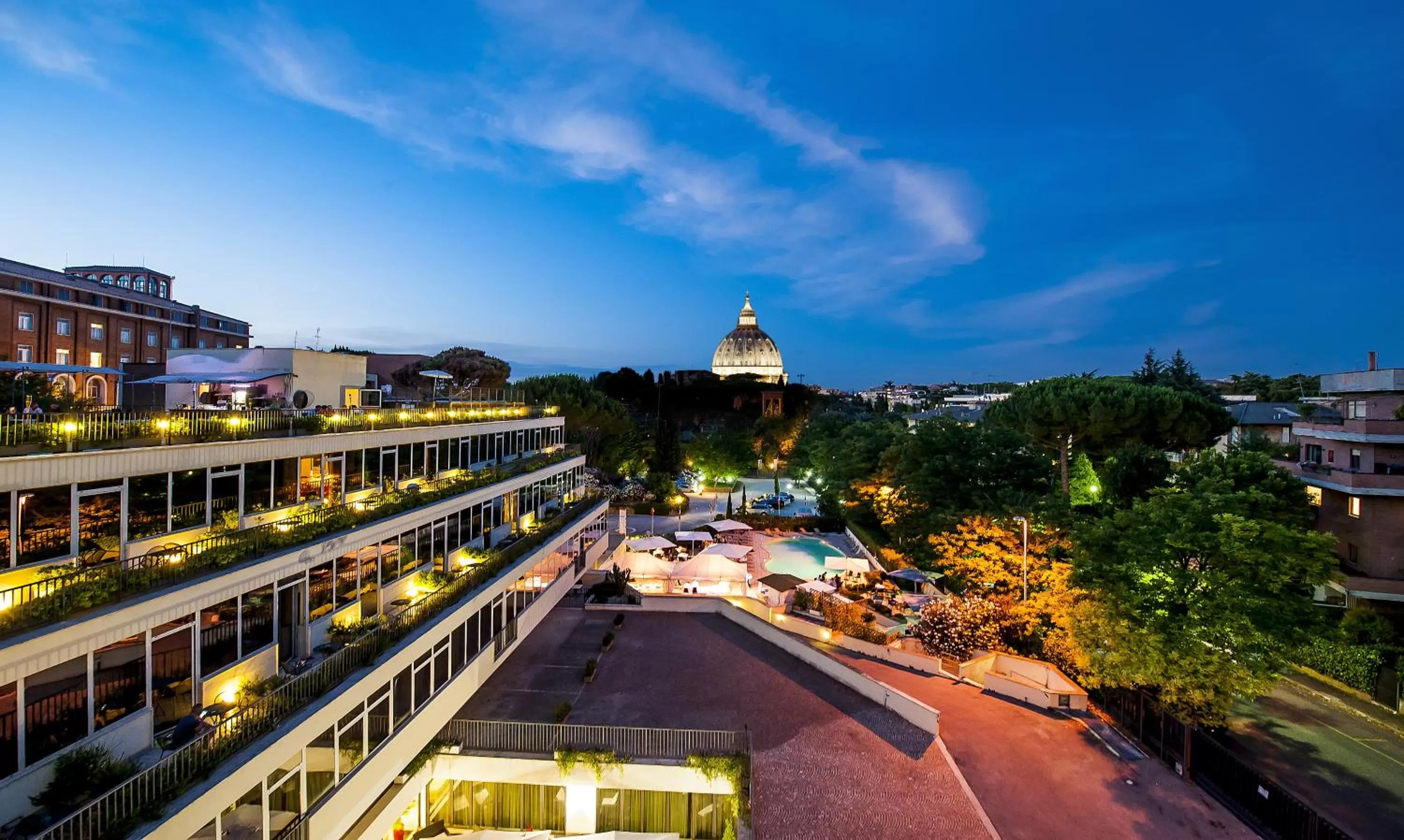 Off site in Cardinal Hotel St. Peter