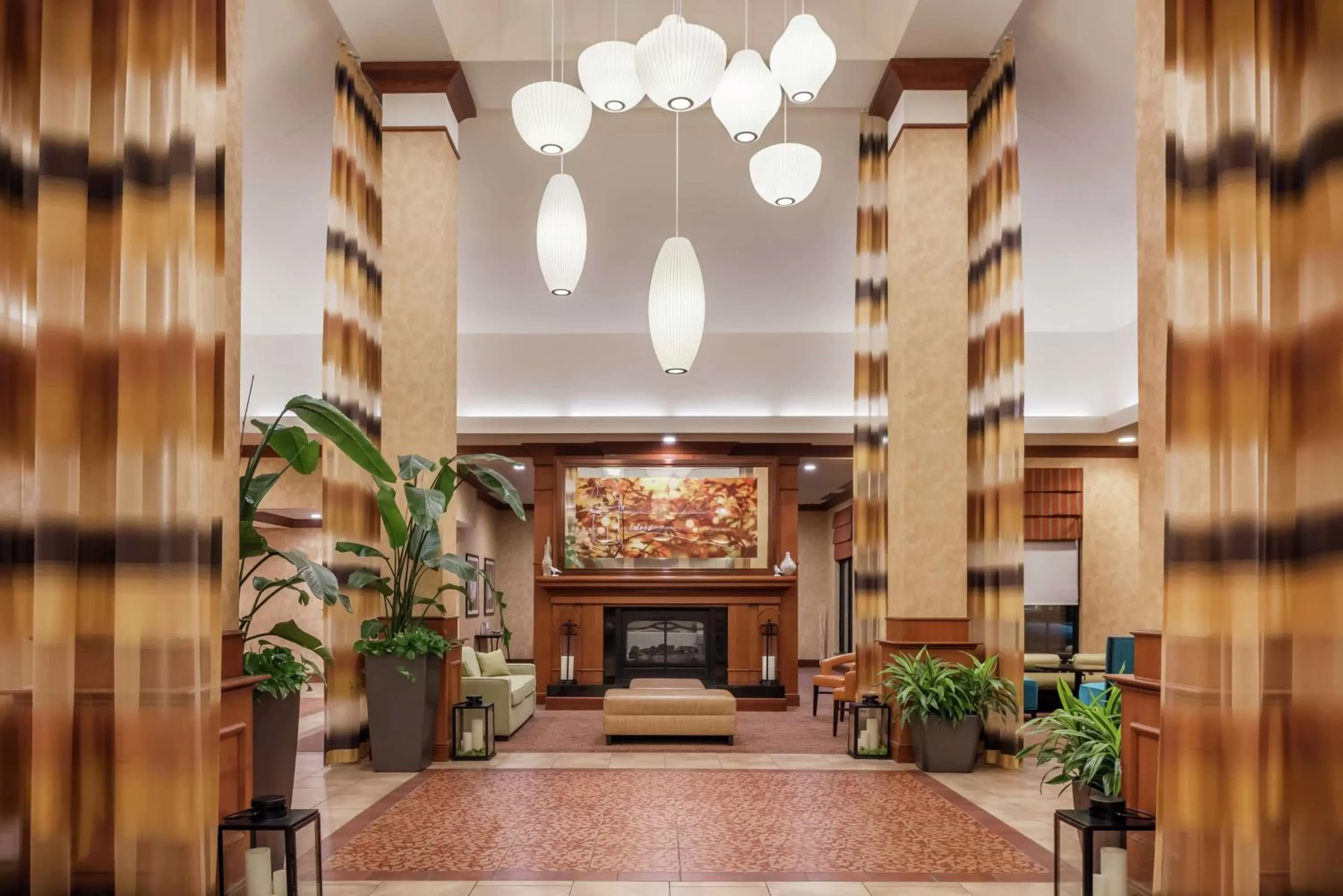 Lobby or reception in Hilton Garden Inn St. Louis Shiloh/O'Fallon IL