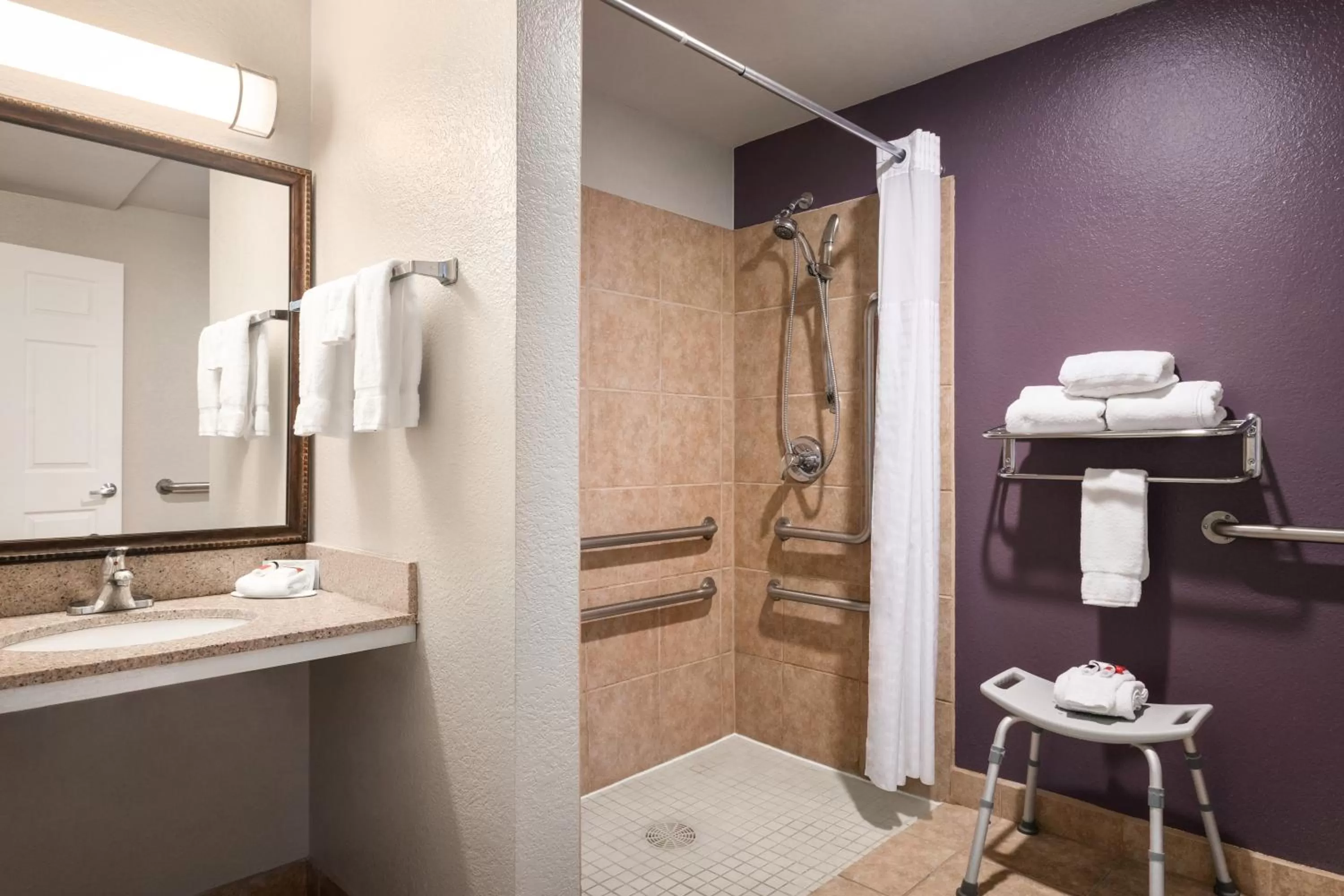 Shower in Baymont by Wyndham Springfield I-44